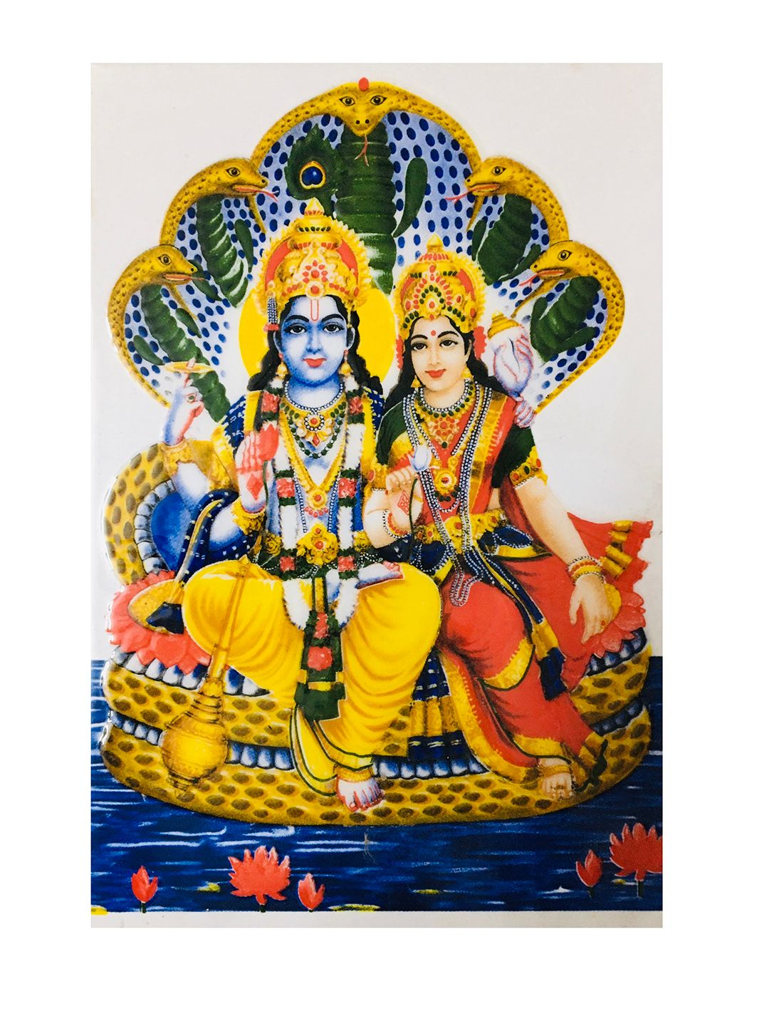 SHOP BY ROOM Multicoloured Ceramic Spiritual Wall Decor