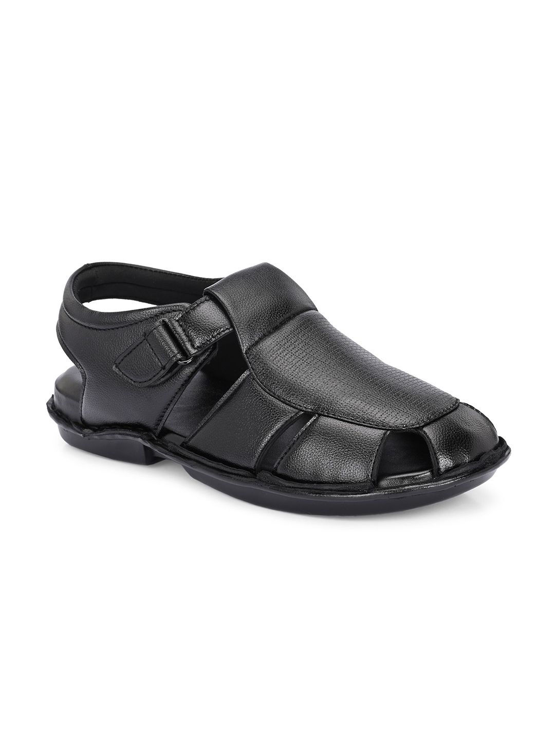 Azzaro Black Men Shoe-Style Sandals