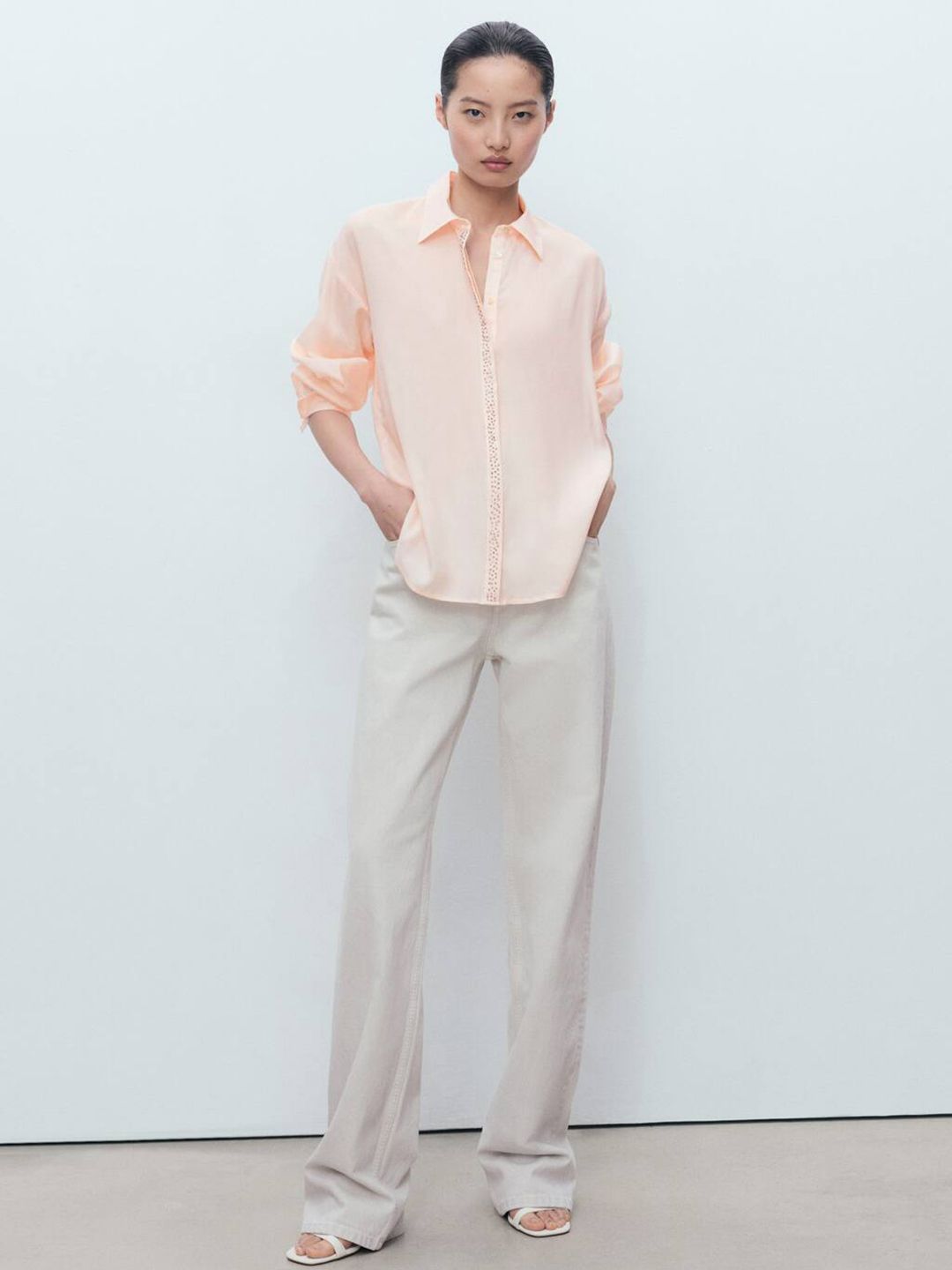 Embellished Relaxed Shirt
