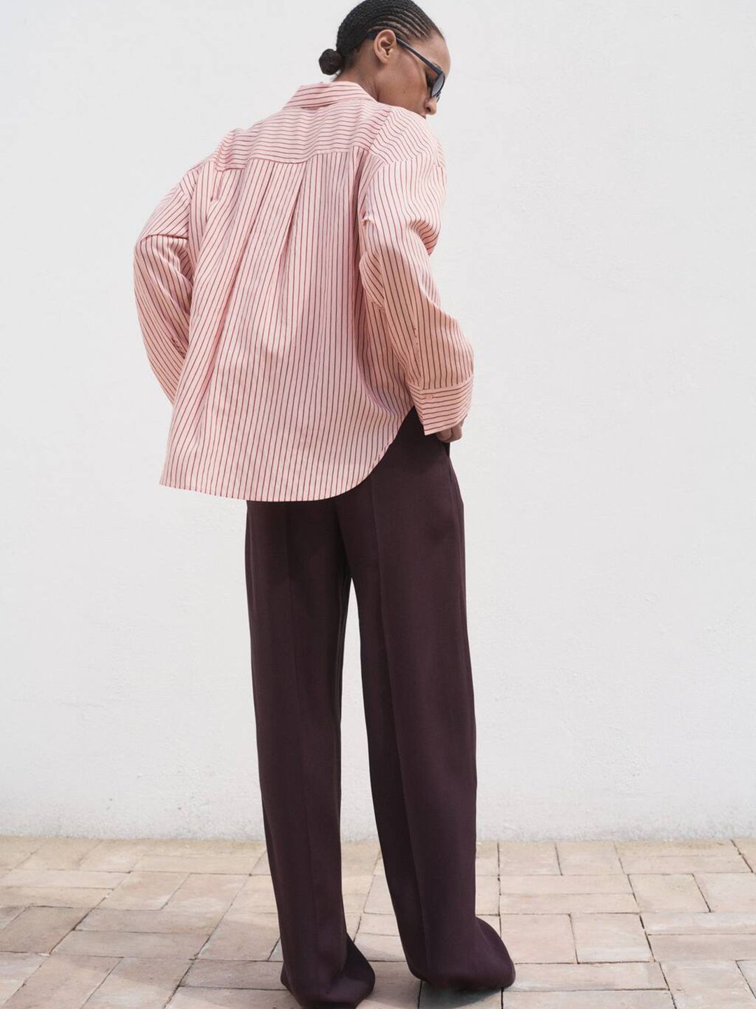 Striped Oversized Casual Shirt