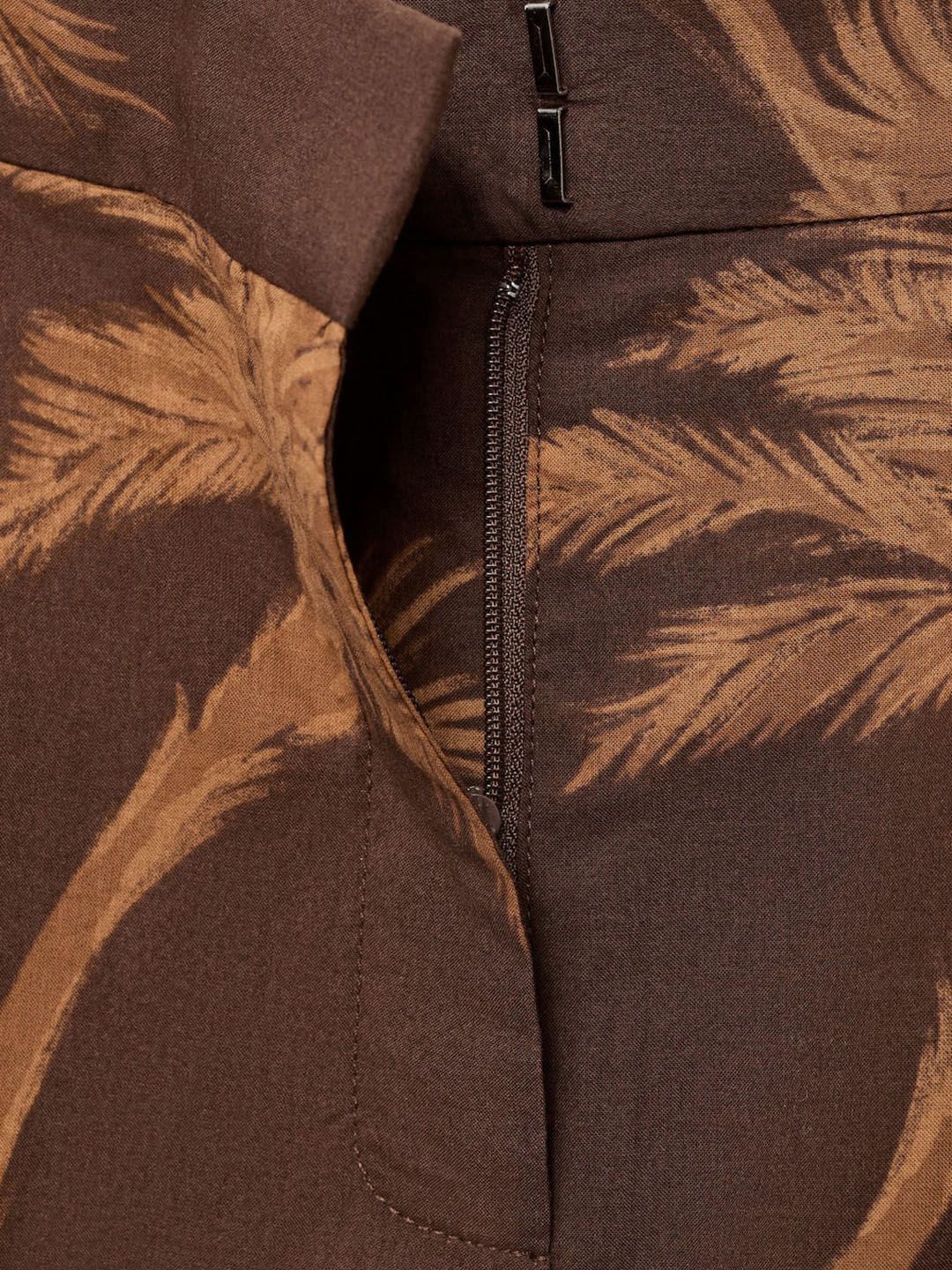 Tropical Print Bermuda Shorts