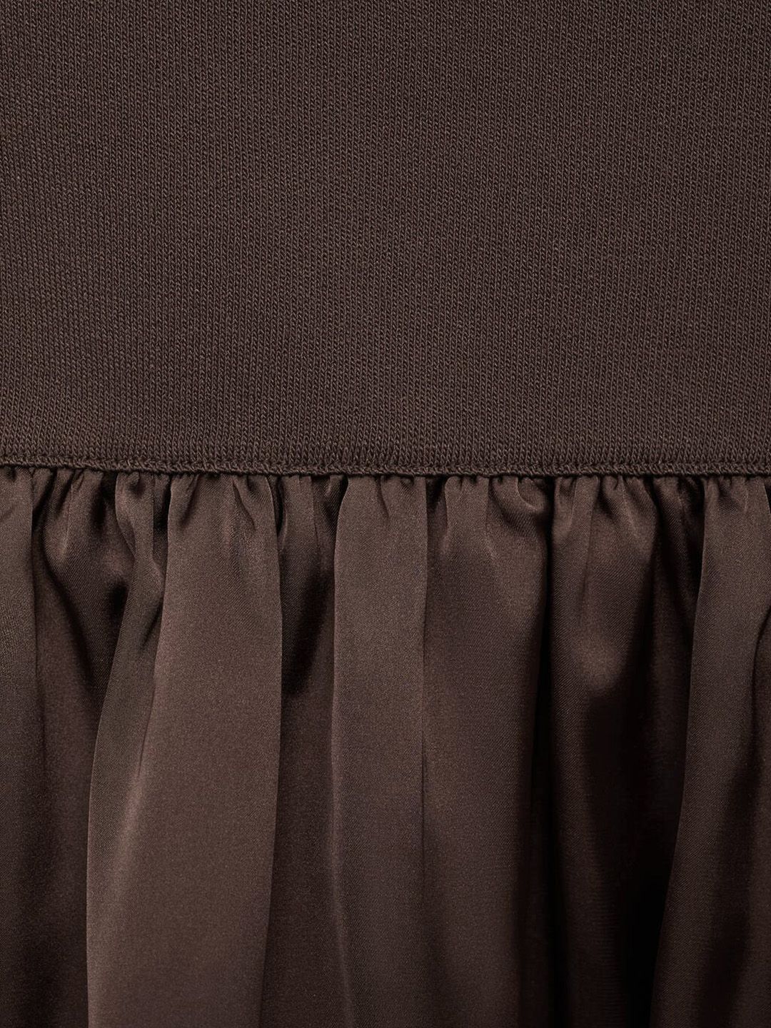 Satin Peplum Top