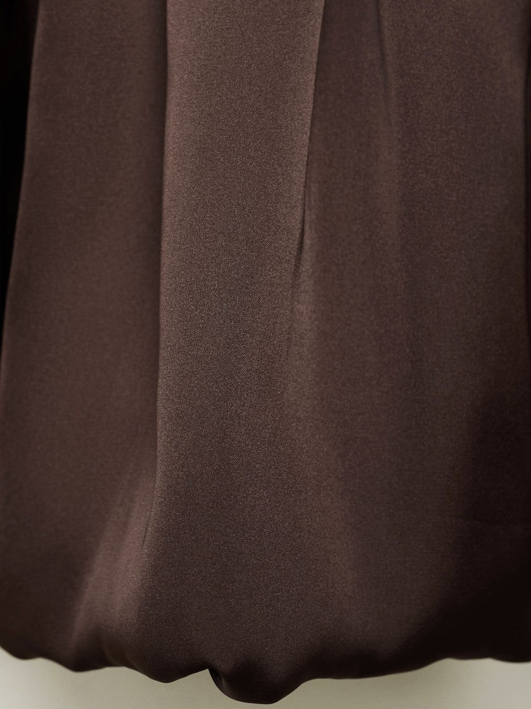 Satin Peplum Top