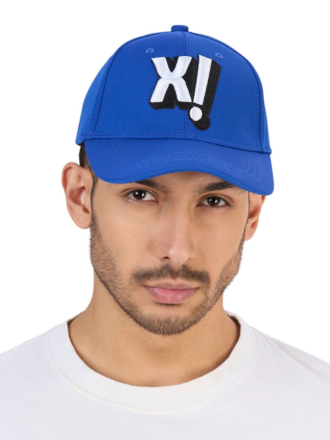 Socksxpress Men Embroidered X Navy Blue Baseball Cap