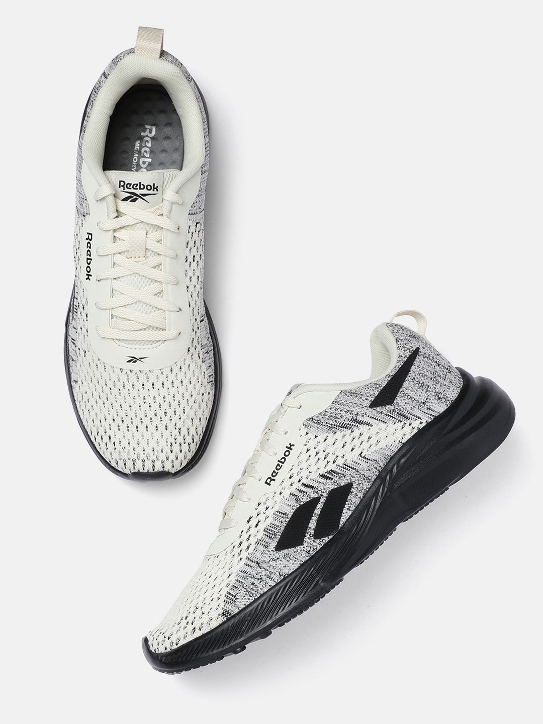 Reebok Men Woven Design Flylite Runblaze + Running Shoes