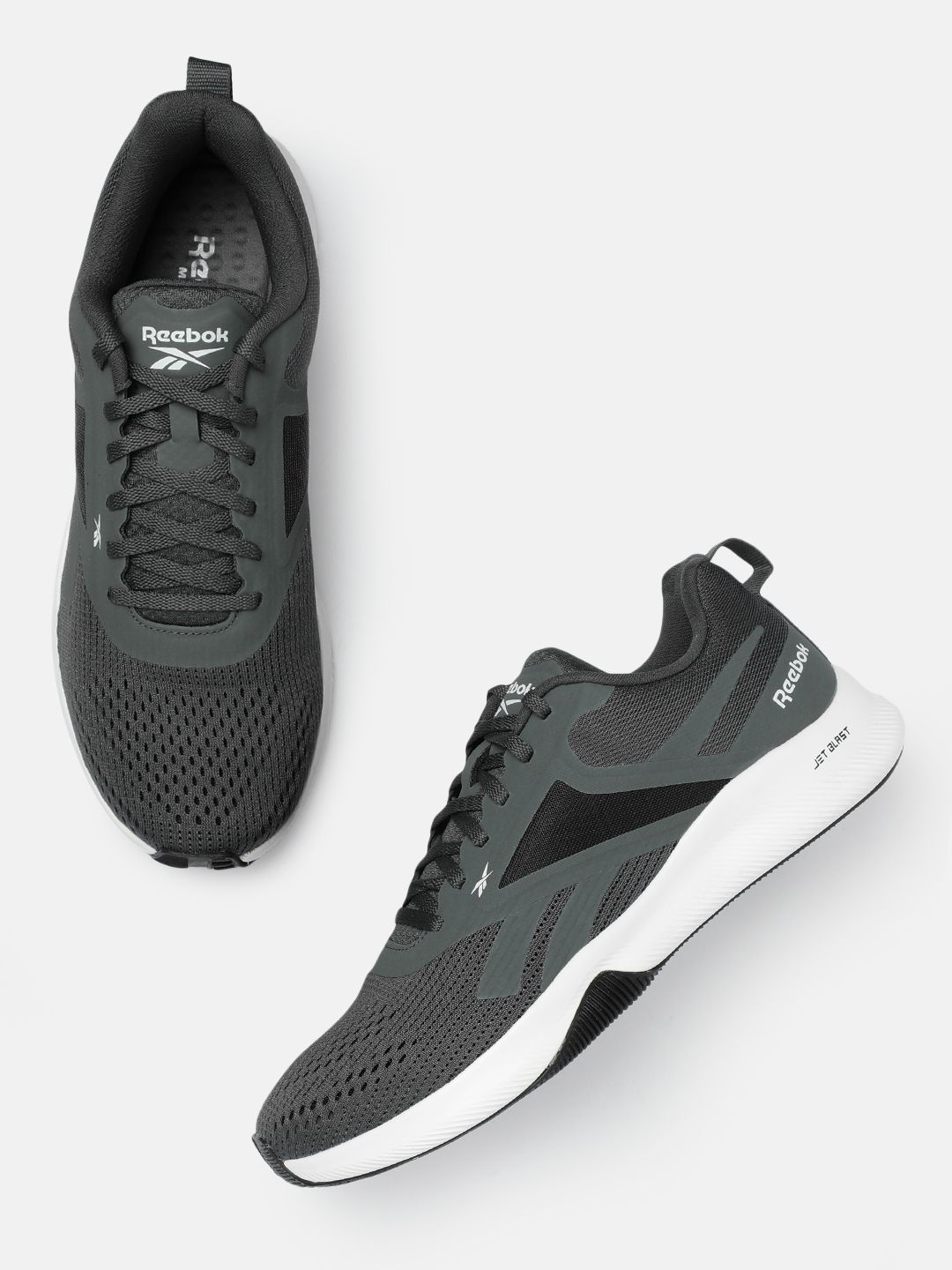 Reebok Men JetBlast Prime Woven Design Running Shoes