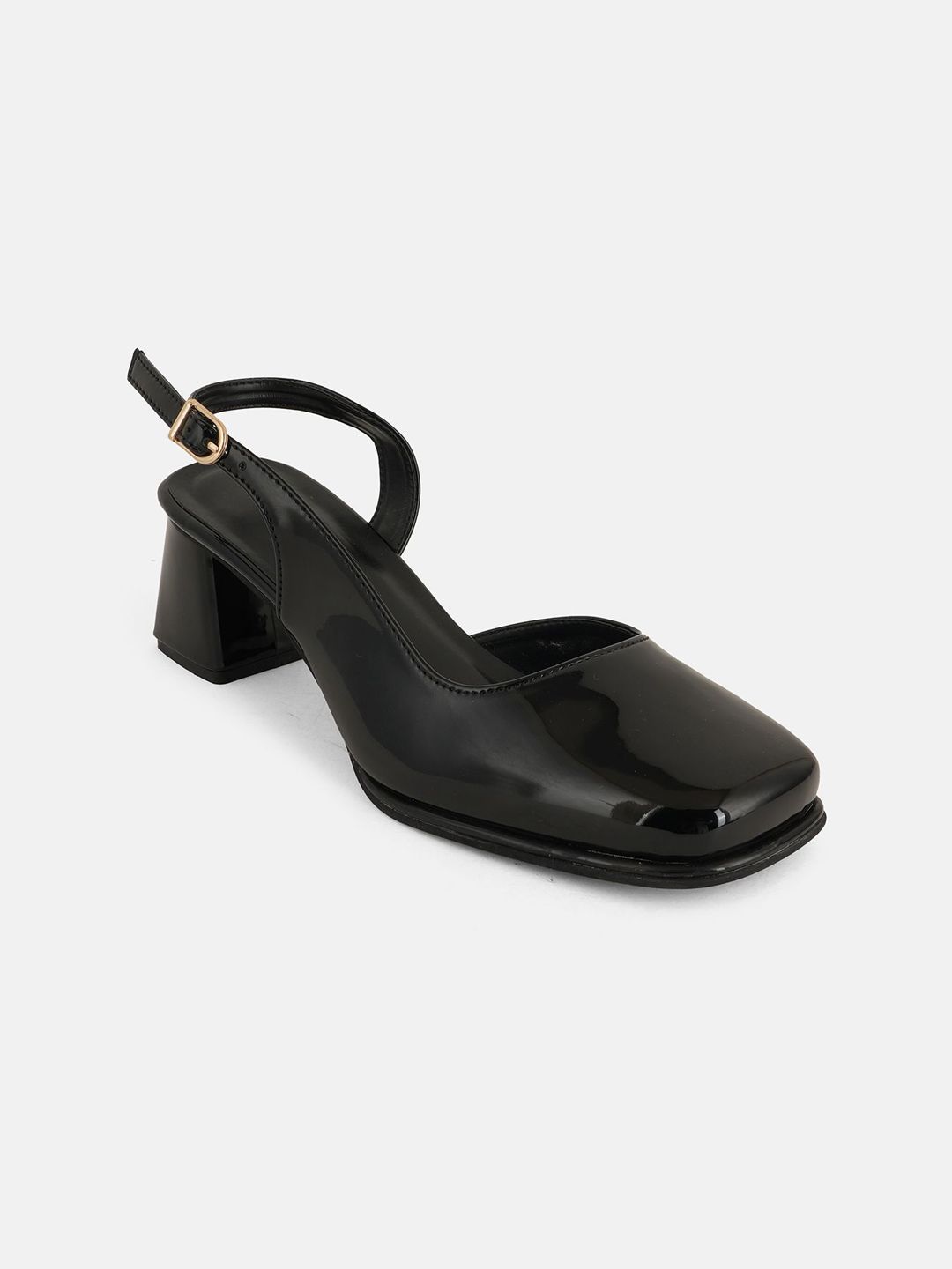 Buy Chemistry MARY JANE Women Square Toe Block Pumps With Buckles