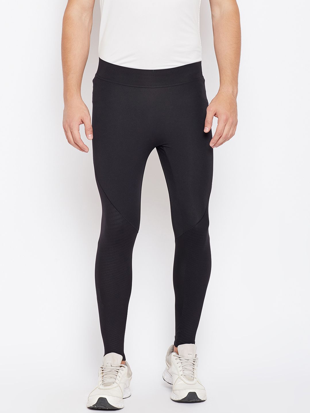 Adidas Men Black Alphaskin TEC LT Tights Adidas Men Black Alphaskin TEC LT Tights