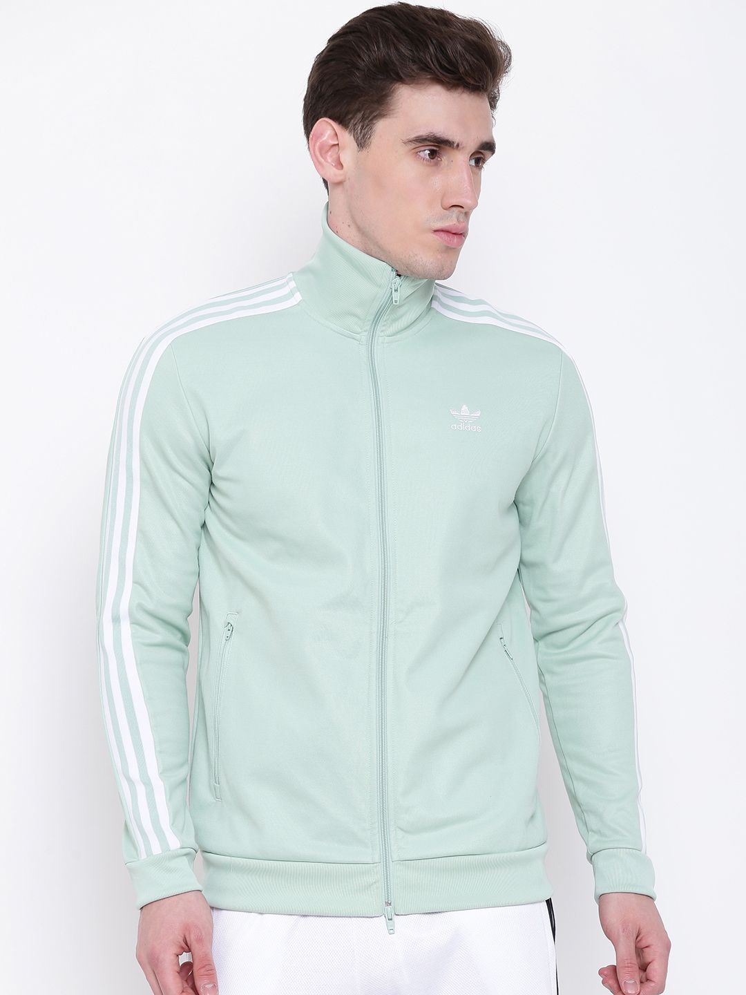 Buy ADIDAS Originals Green Beckenbauer TT Jacket - Jackets for Men