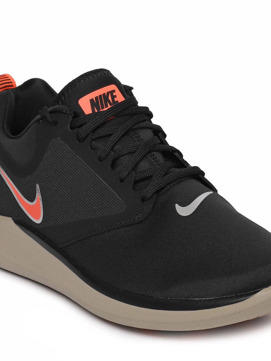 nike lunarsolo black running shoes