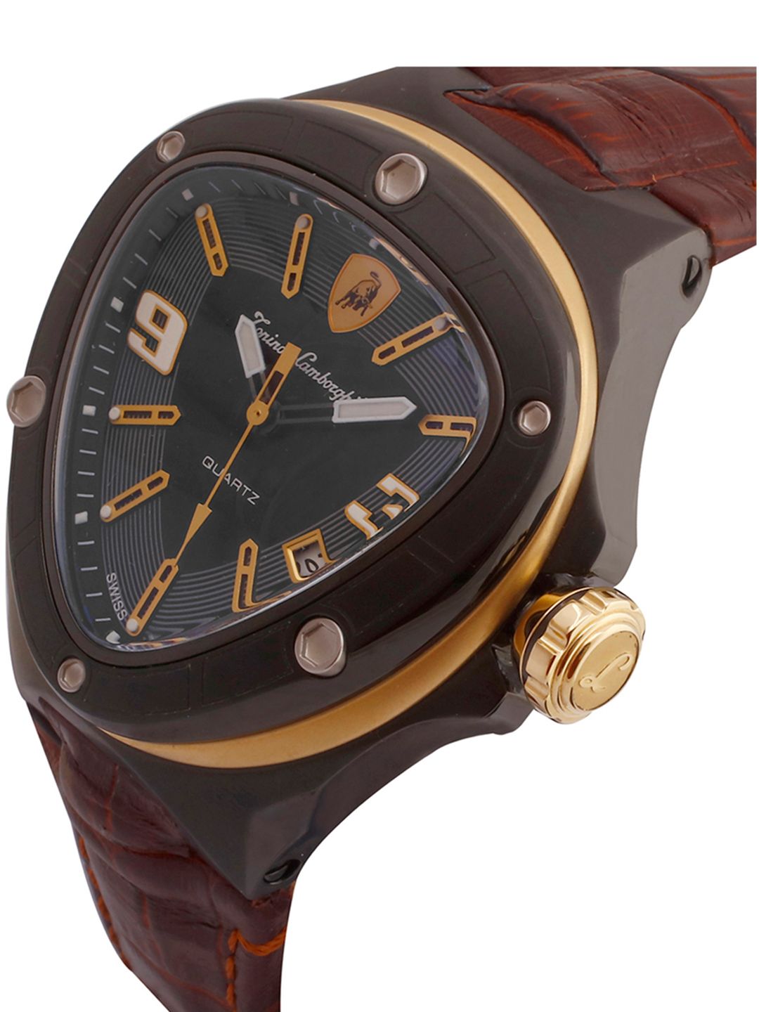 Buy Tonino Lamborghini Men Black Analogue Watch TL SPYDER 8807