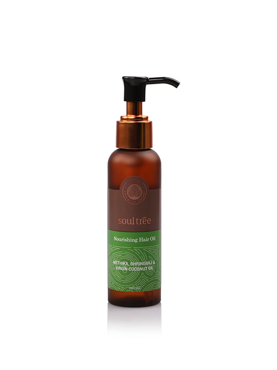 Soultree Nourishing Hair Oil - Methika, Bhringraj & Virgin Coconut - 120ml Price in India