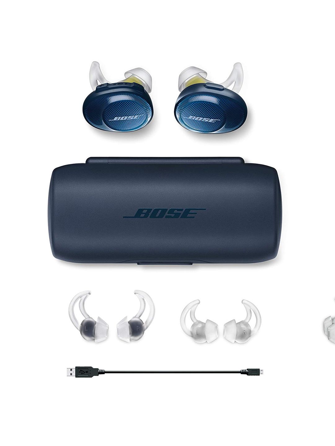 Buy BOSE Unisex Blue SoundSport Free Wireless Earphones
