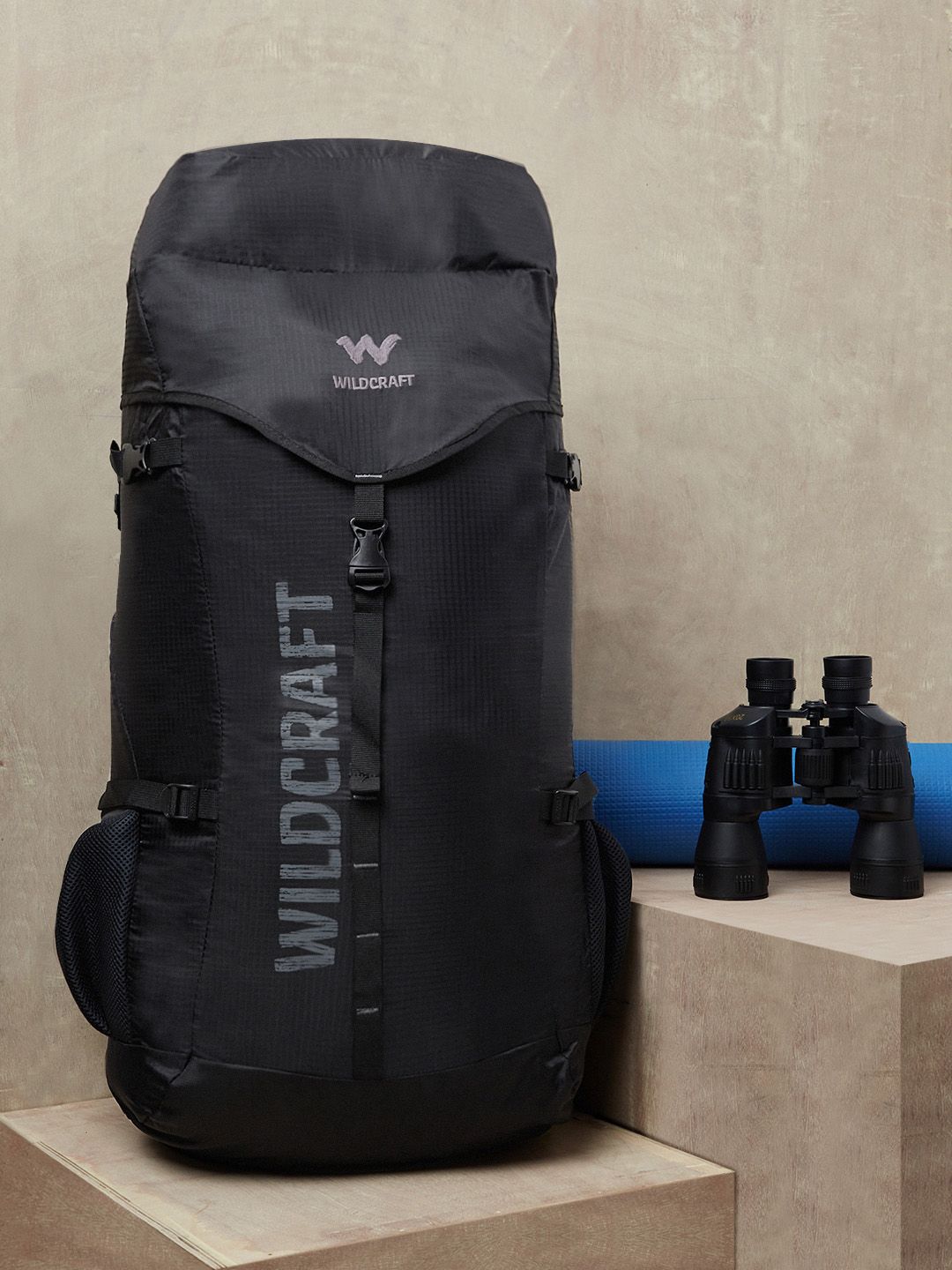 Wildcraft Wildcraft Men Black Printed Rucksack