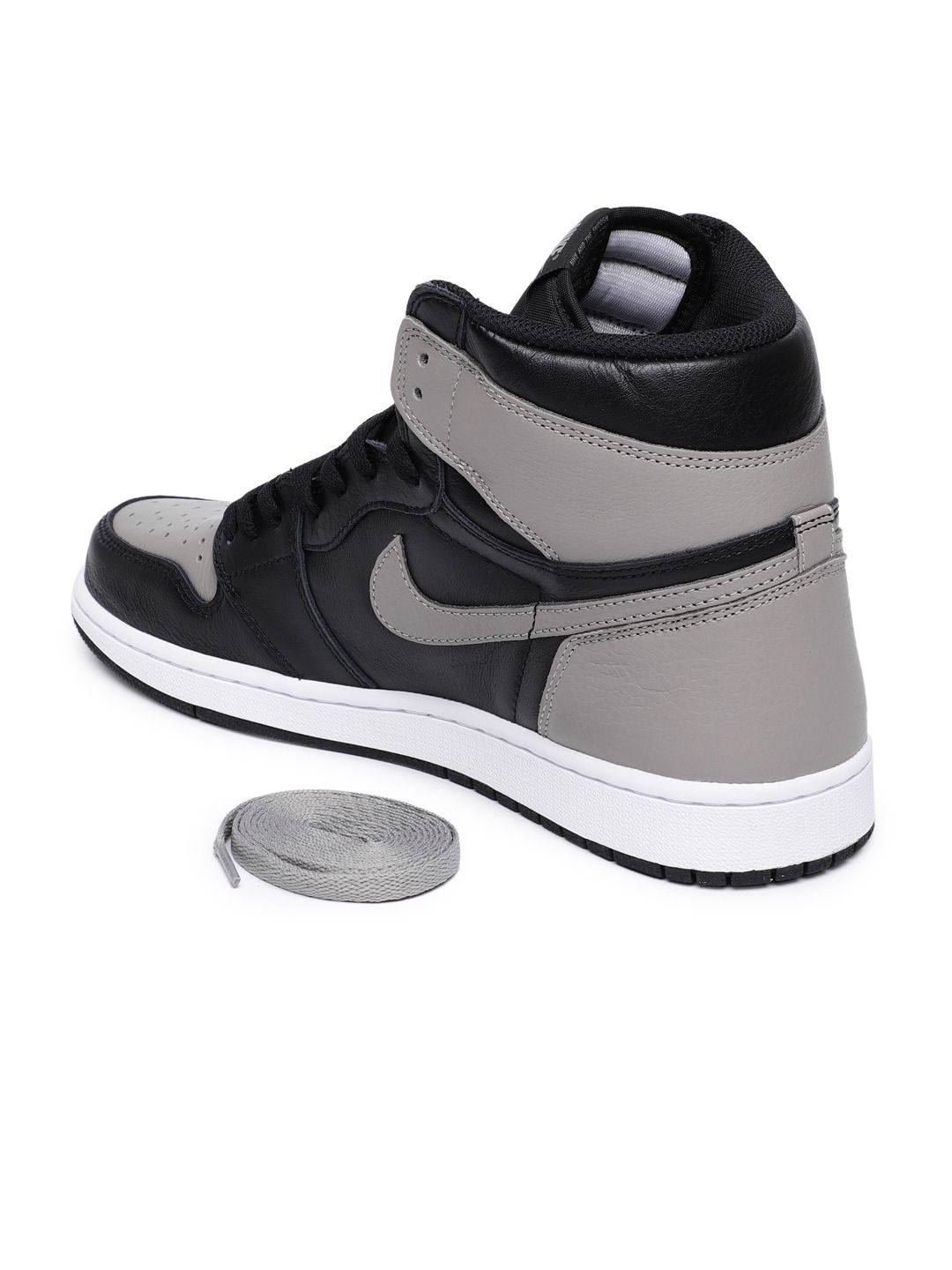 aj 1 grey black
