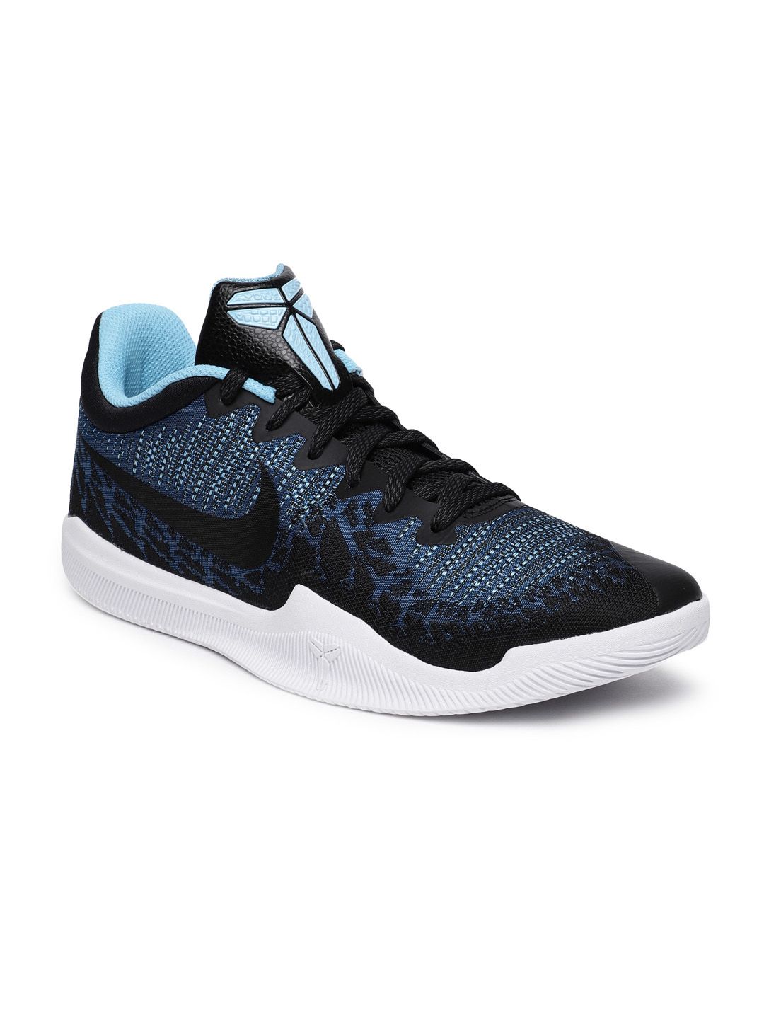 Buy Nike Men Black & Blue MAMBA RAGE Basketball Shoes - Sports