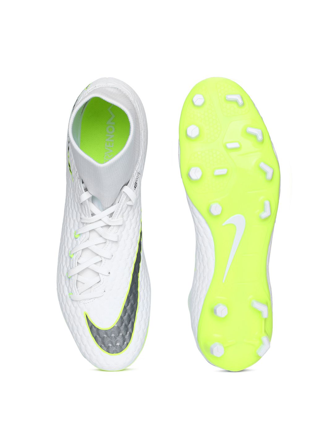 hypervenom phantom 3 white and green