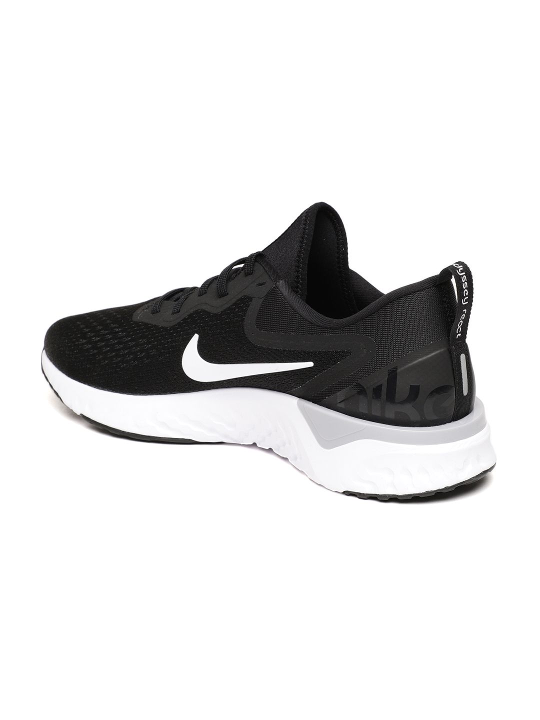 nike odyssey react black white