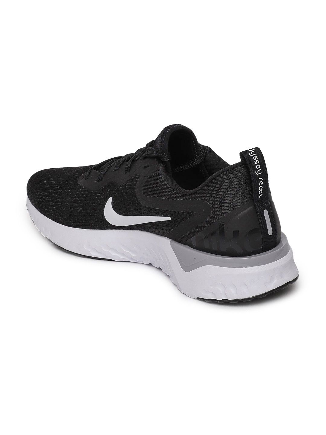 nike odyssey react women's black and white