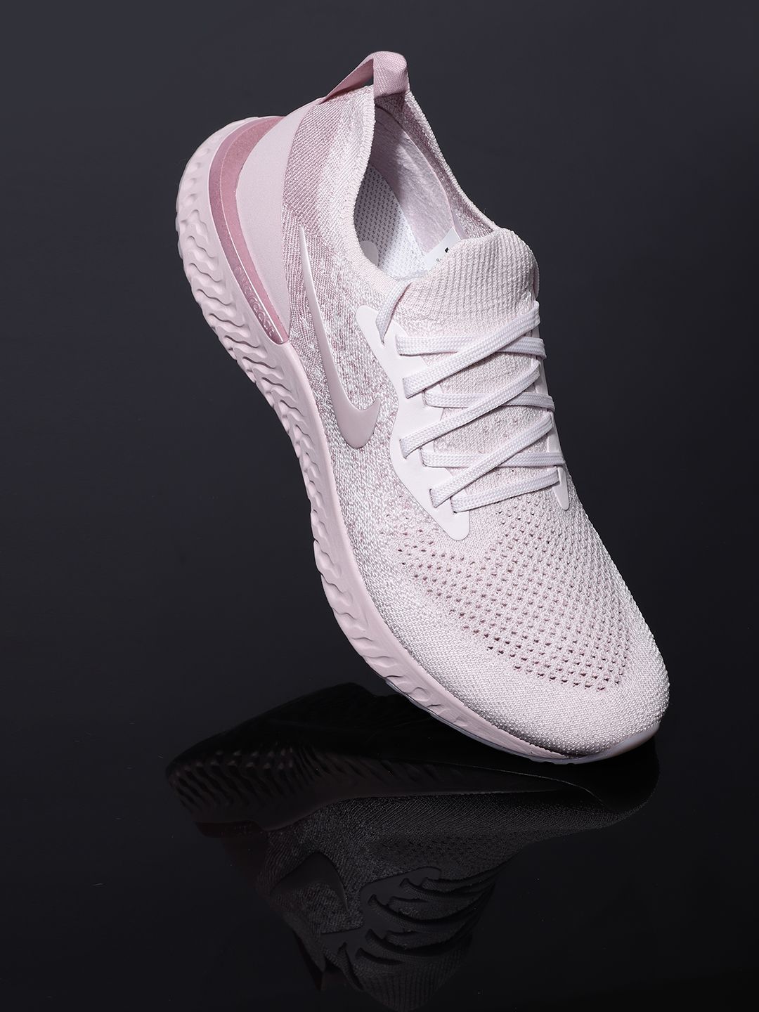 women's nike epic react flyknit pink