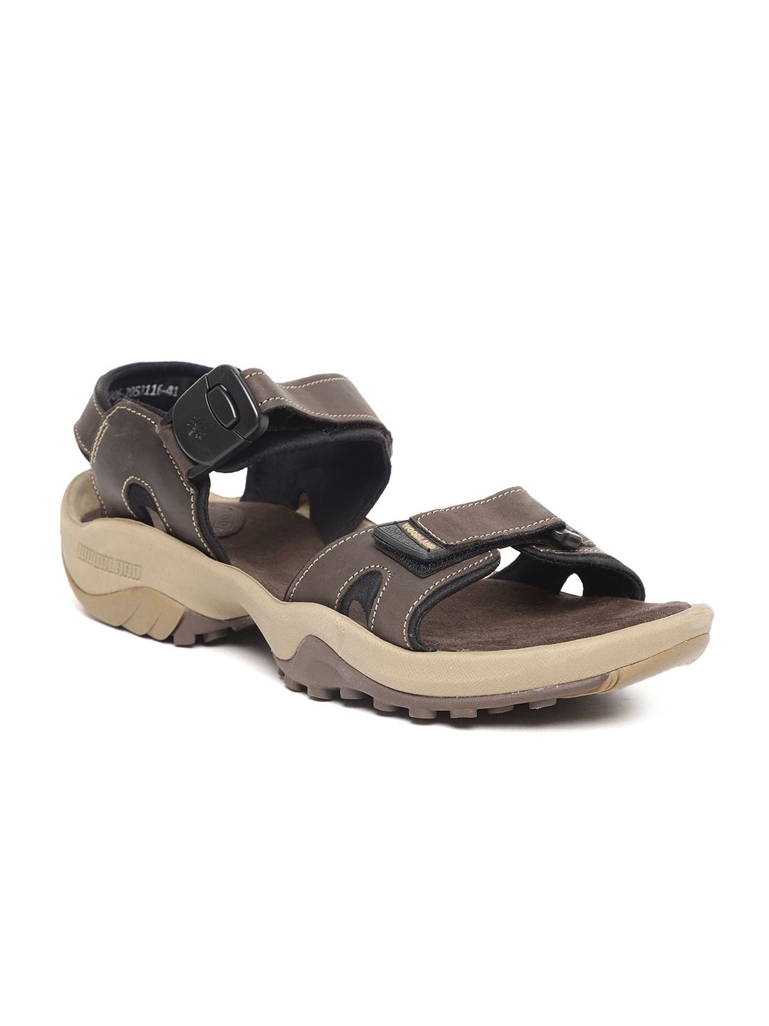 Woodland Men Brown Sports Sandals