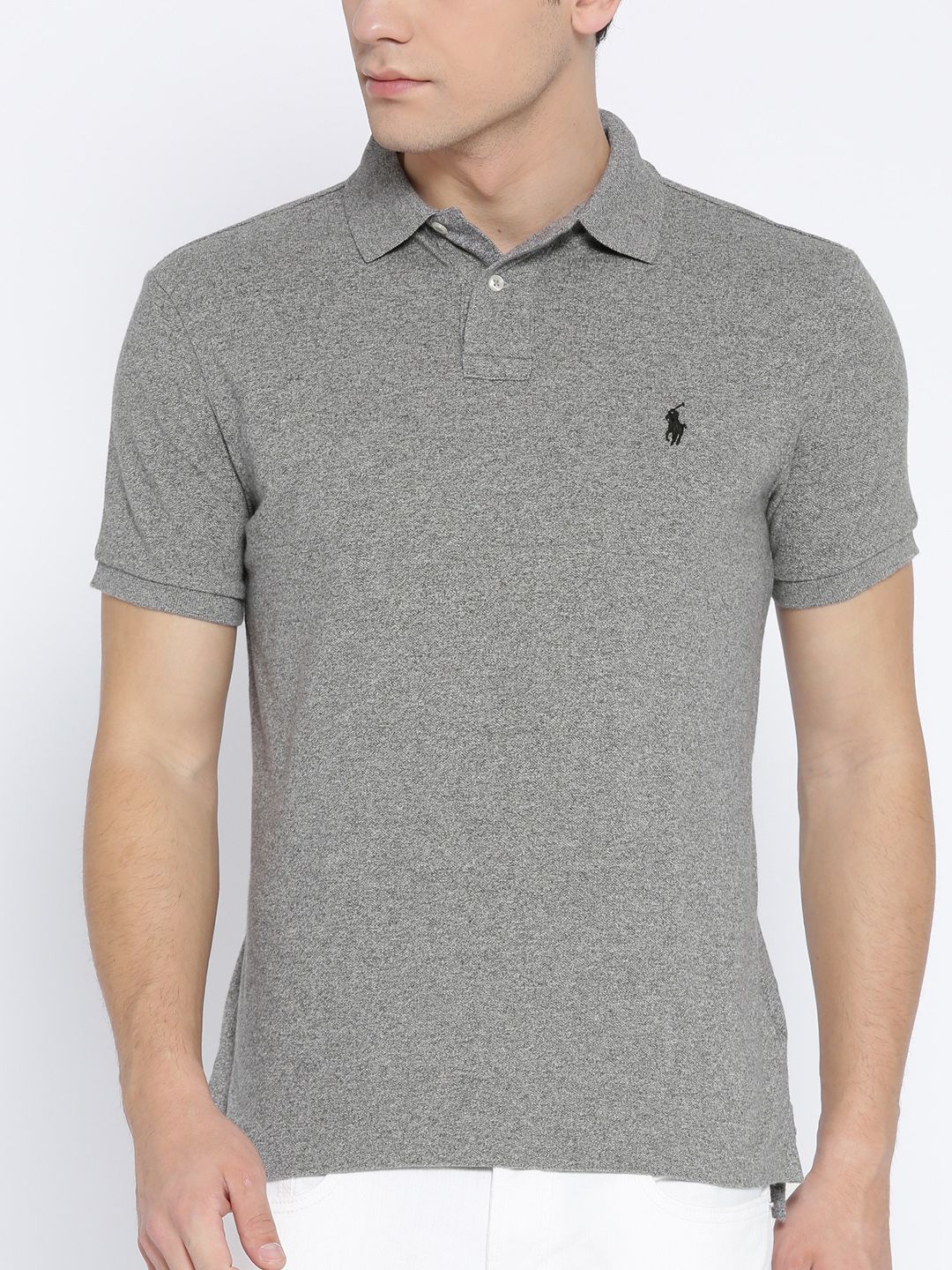 Ralph Polo Shirt Slim Mesh Custom Lauren Fit 92EIDH