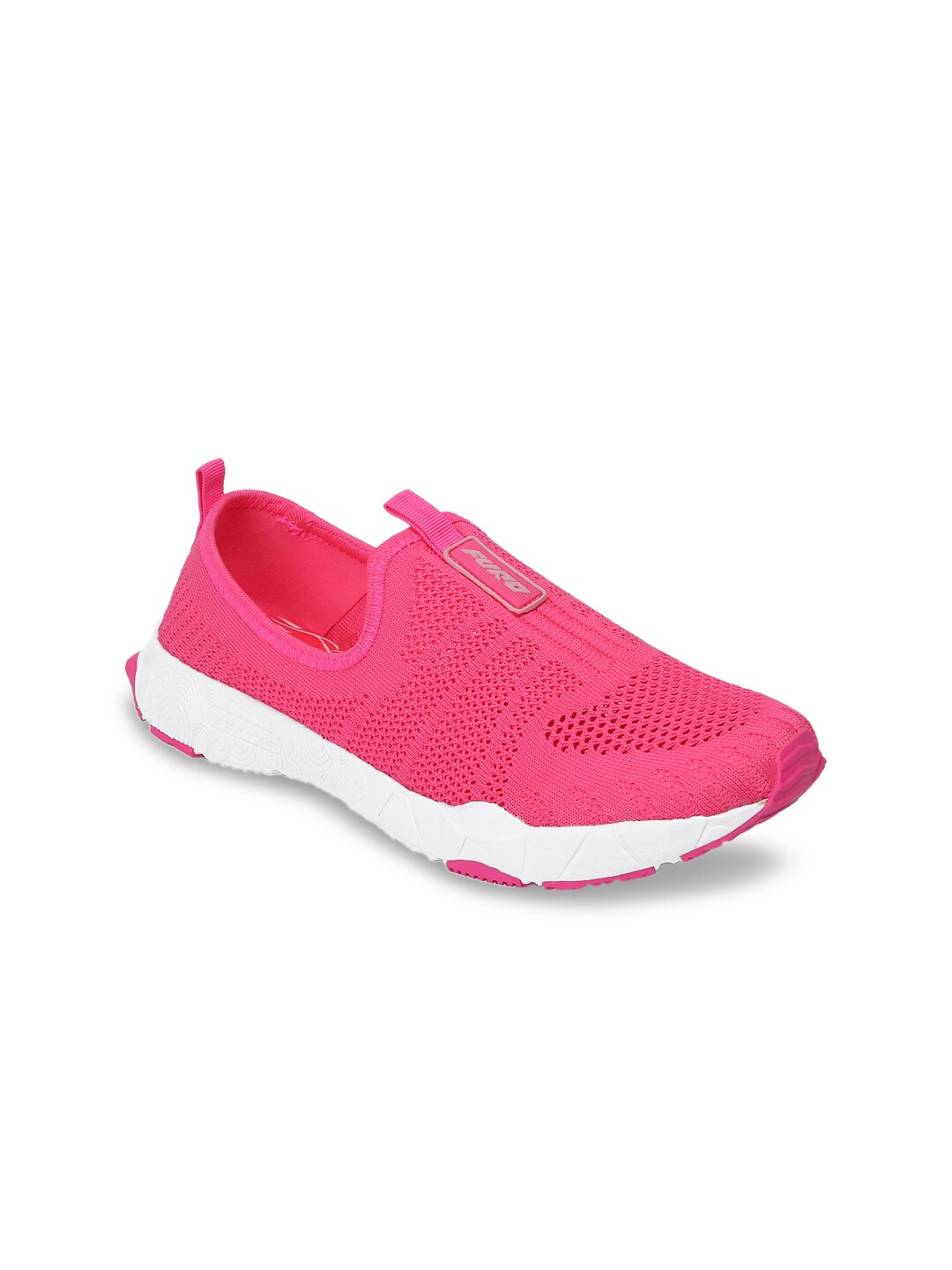 FURO by Red Chief Women Pink Mesh Mid-Top Running Shoes Price in India