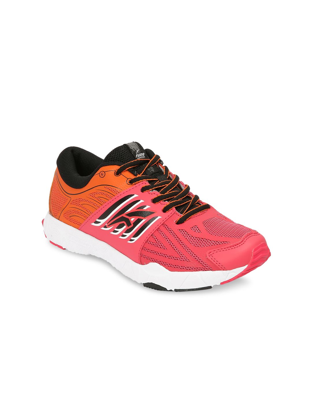 FURO by Red Chief Women Pink Mesh Mid-Top Running Shoes Price in India
