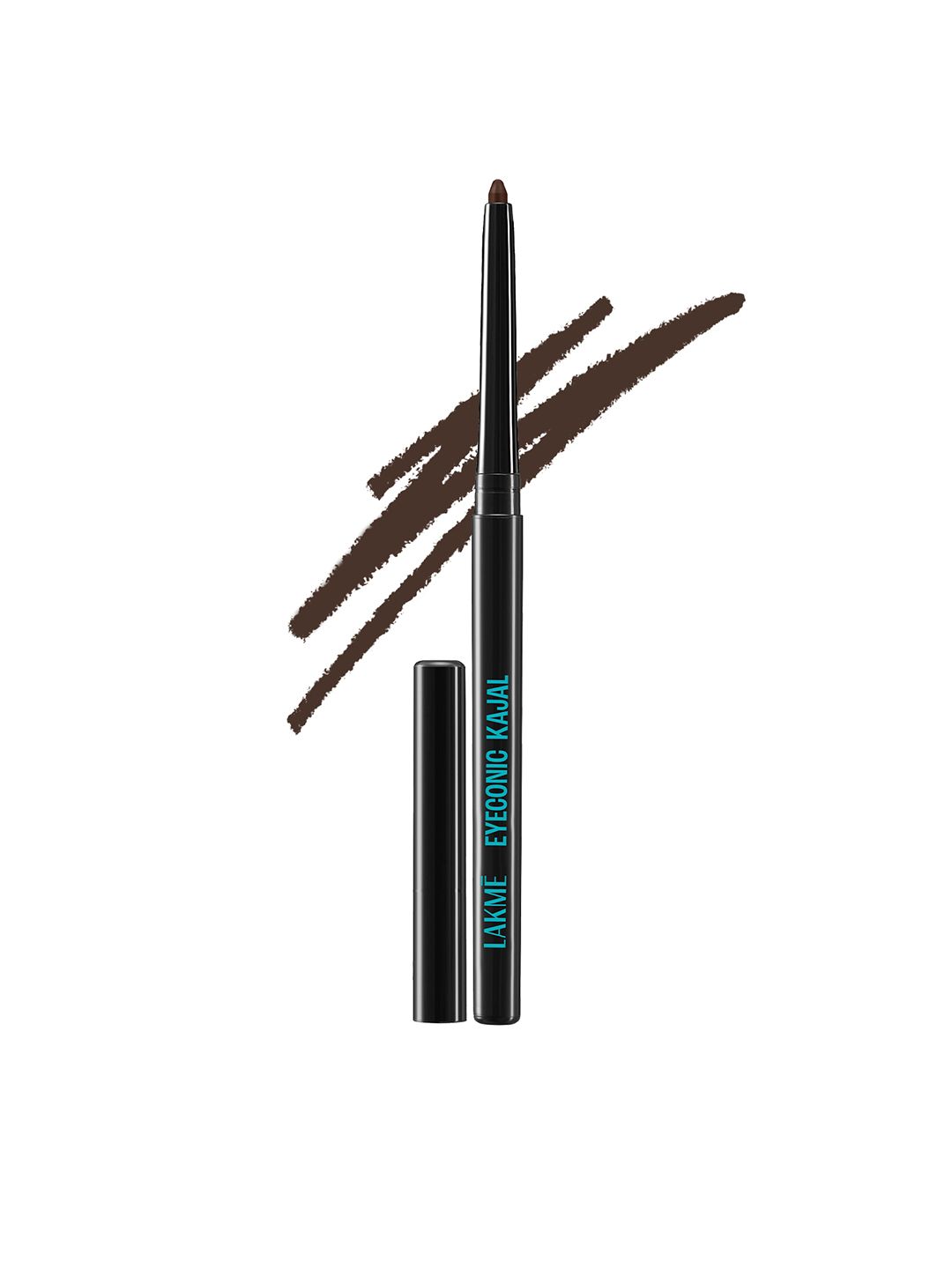 Lakme Eyeconic Matte Kajal Pencil that Lasts 24 Hrs - Classic Brown, 0.35g