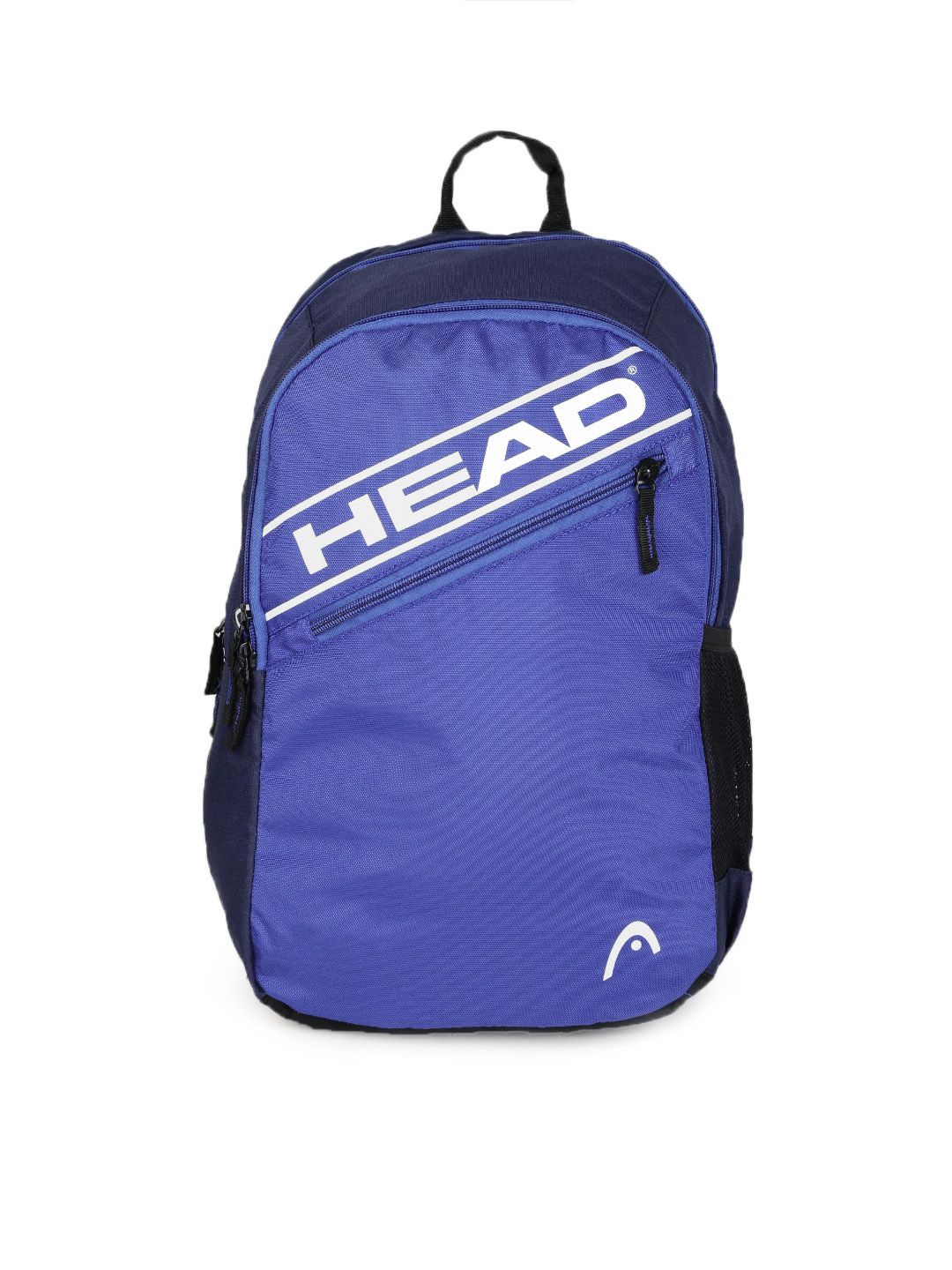 Head Unisex Blue Brand Print Davis Laptop Backpack Price in India