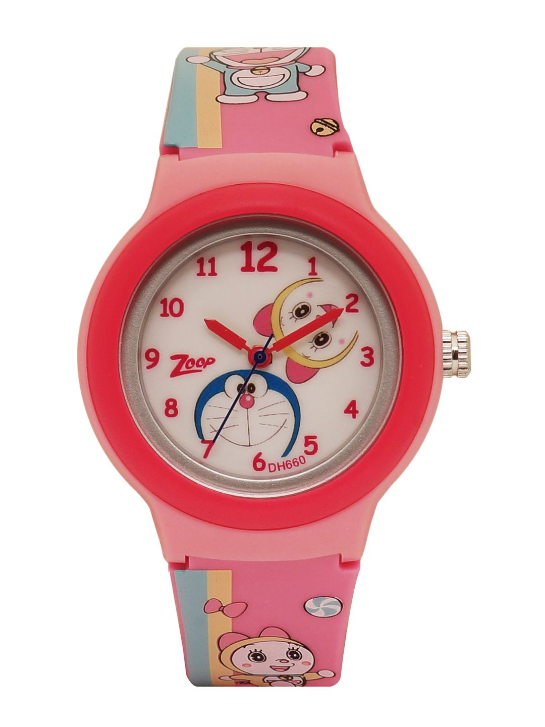 ZOOP from TITAN Zoop Doraemon Quartz Analog With White Dial Watch For Kids - Nu26013pp03