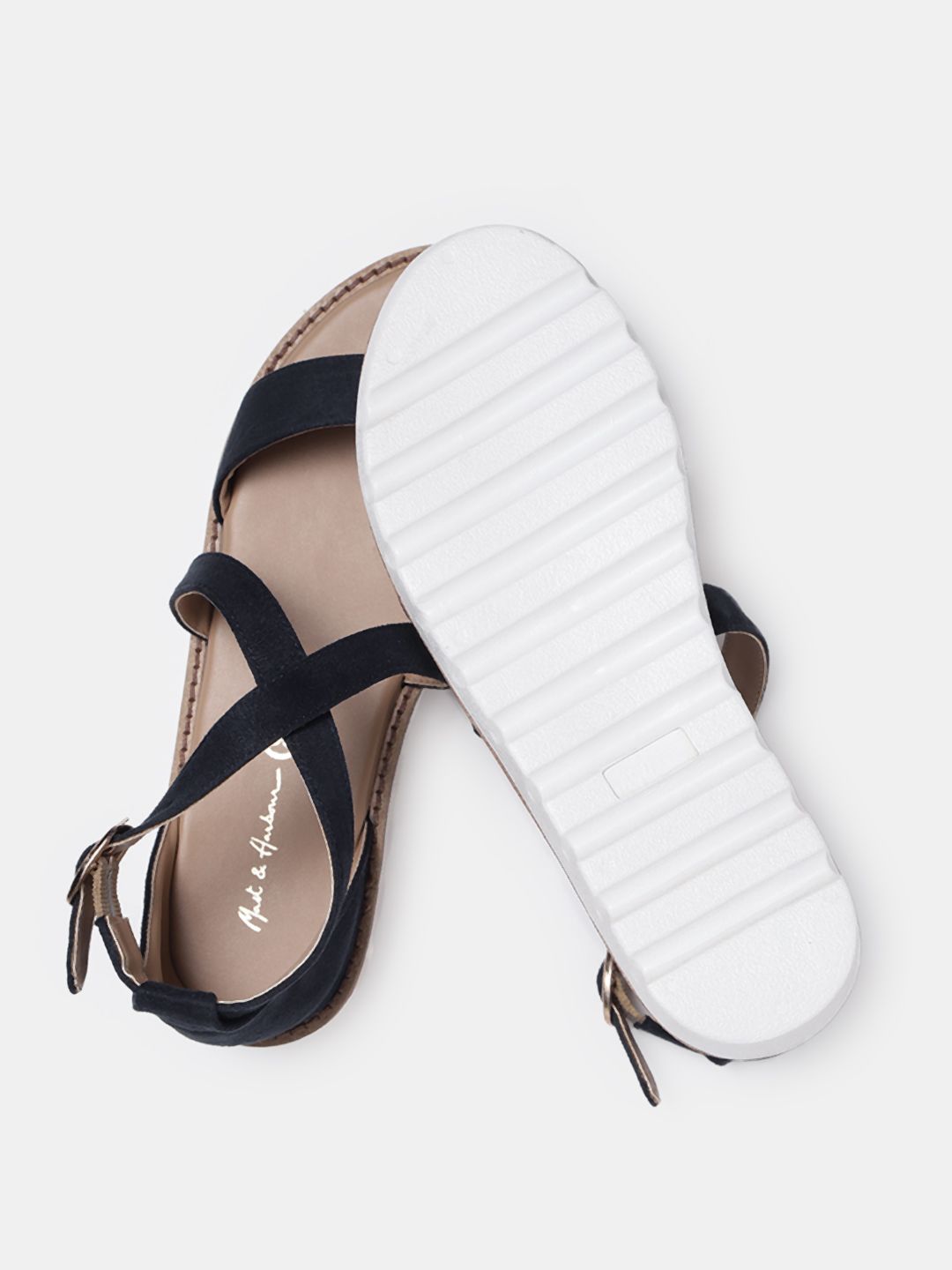 mast and harbour open toe flats