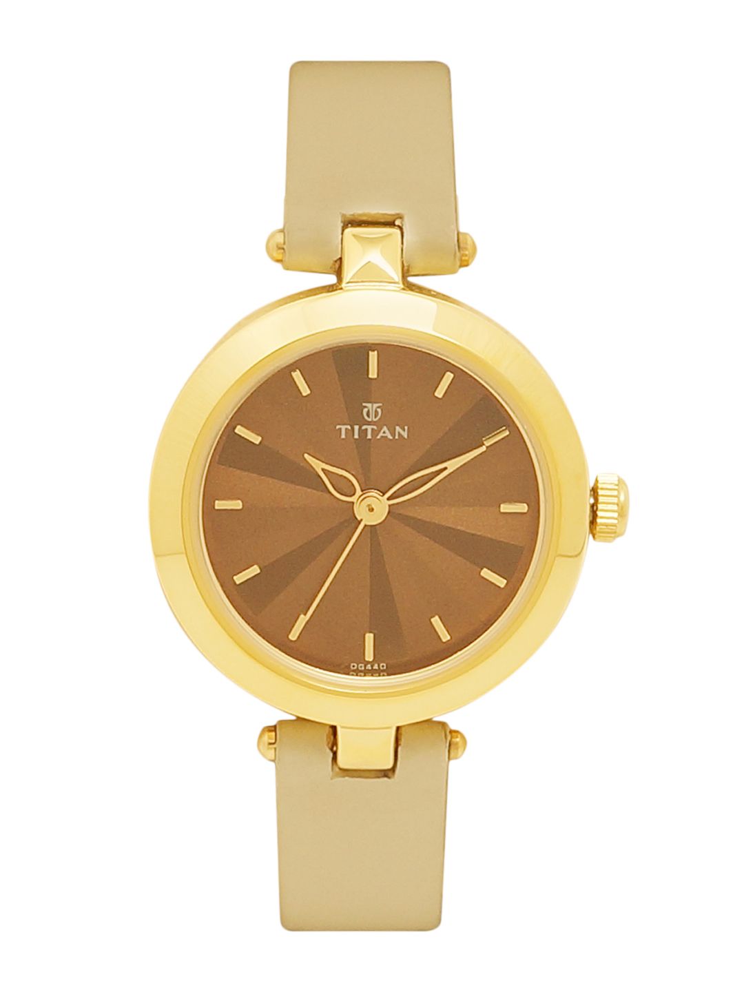 Titan Karishma Upgrades Women Brown Analogue watch NL2574YL01 Price in India