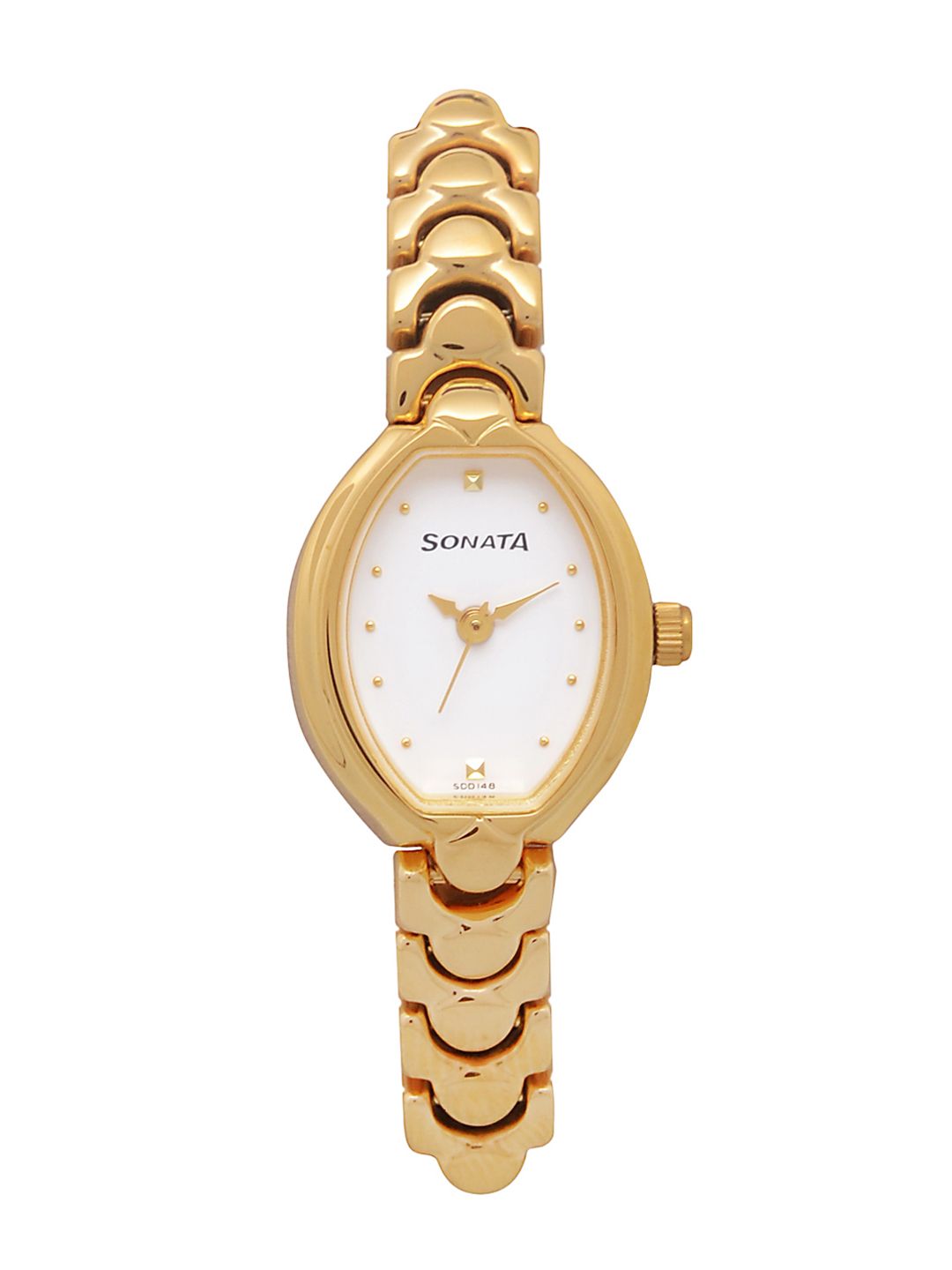 Sonata Women White Analogue Watch NK8107YM01 Price in India