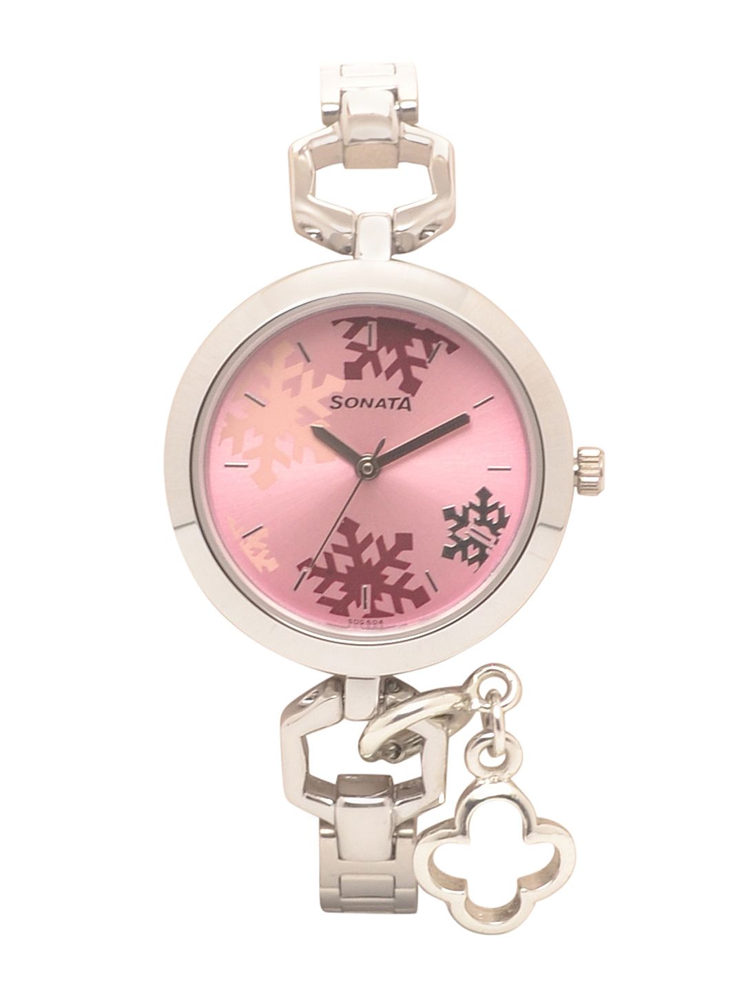 Sonata Women Pink Analogue Watch 8147SM01 Price in India