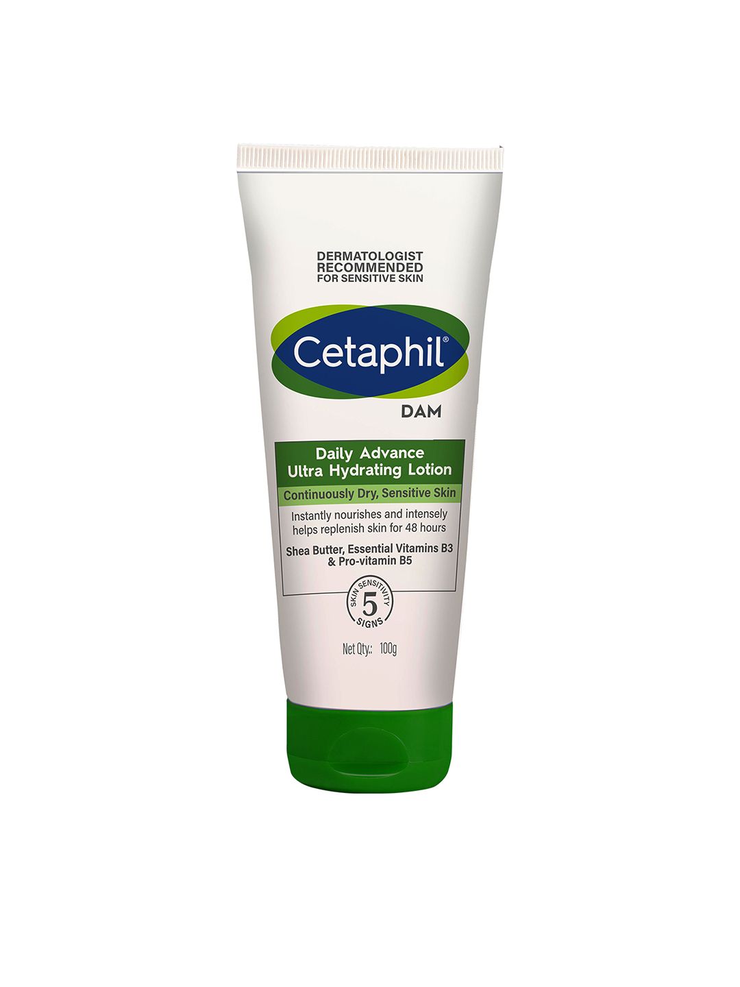 Cetaphil DAM Daily Advance Ultra Hydrating Lotion for Dry Sensitive Skin - 100g
