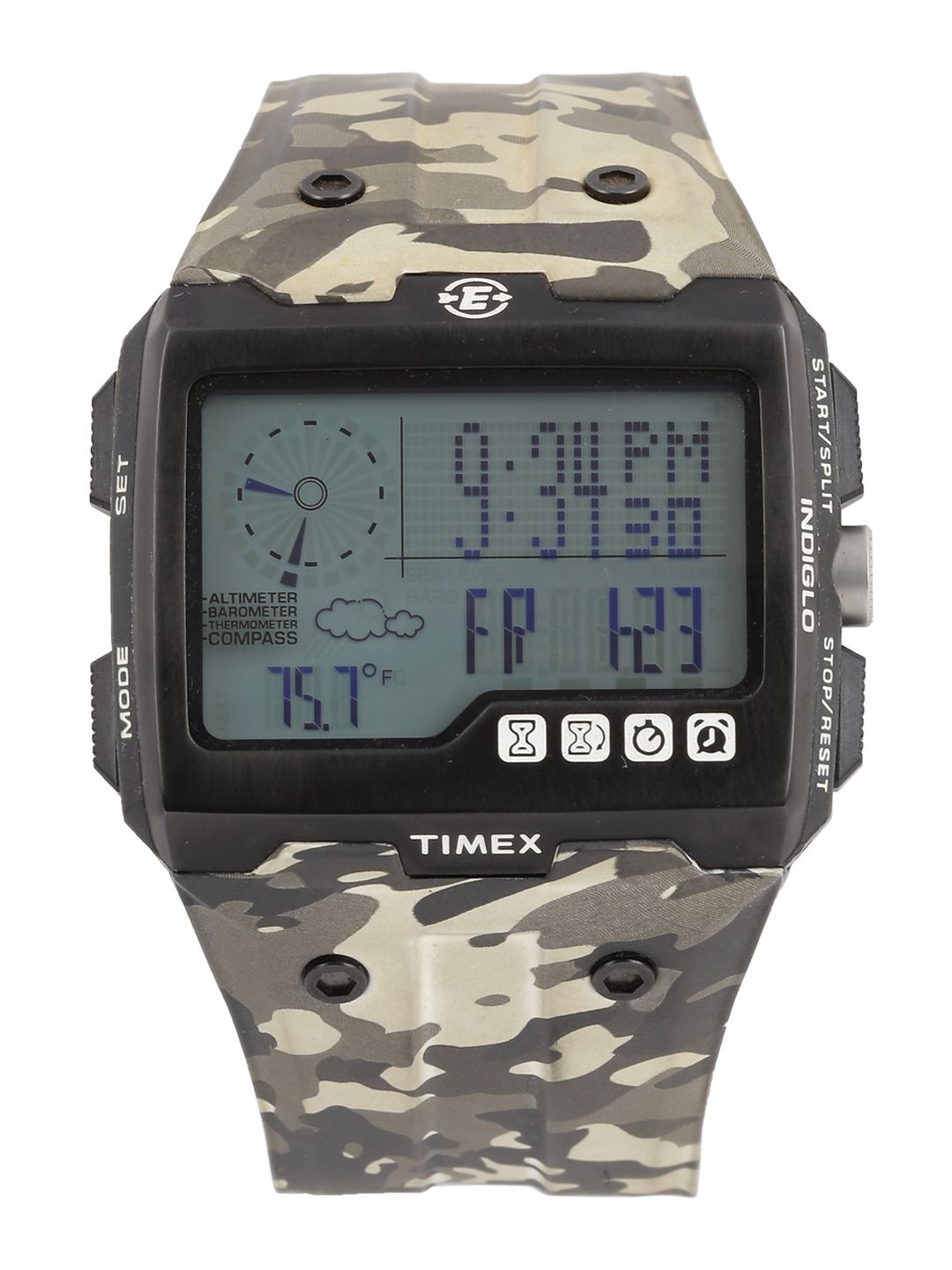 Buy Timex Expedition Men Brown & Black Digital Watch T49841 
