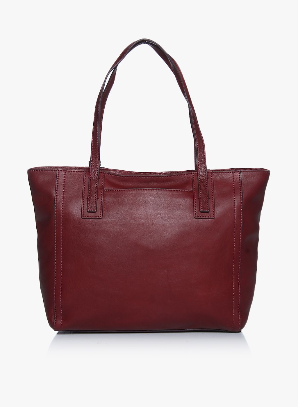 fossil burgundy handbag