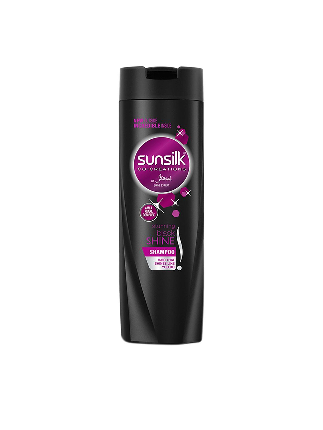 Sunsilk Stunning Black Shine Shampoo With Amla+Oil & Pearl Protein & Vitamin E 180 ml