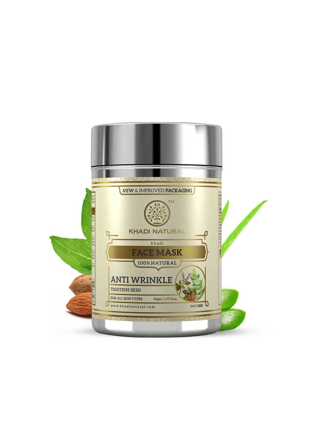 Khadi Natural Unisex Anti-Wrinkle Herbal Face Mask 50 g