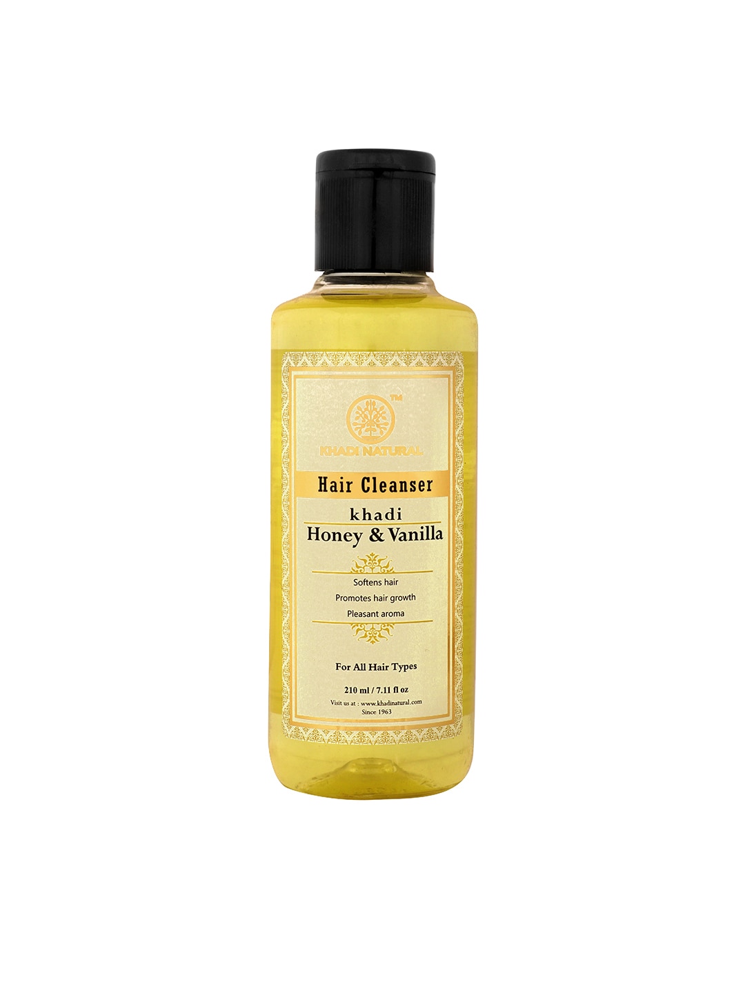Khadi Natural Unisex Honey & Vanilla Hair Cleanser 210 ml Price in India