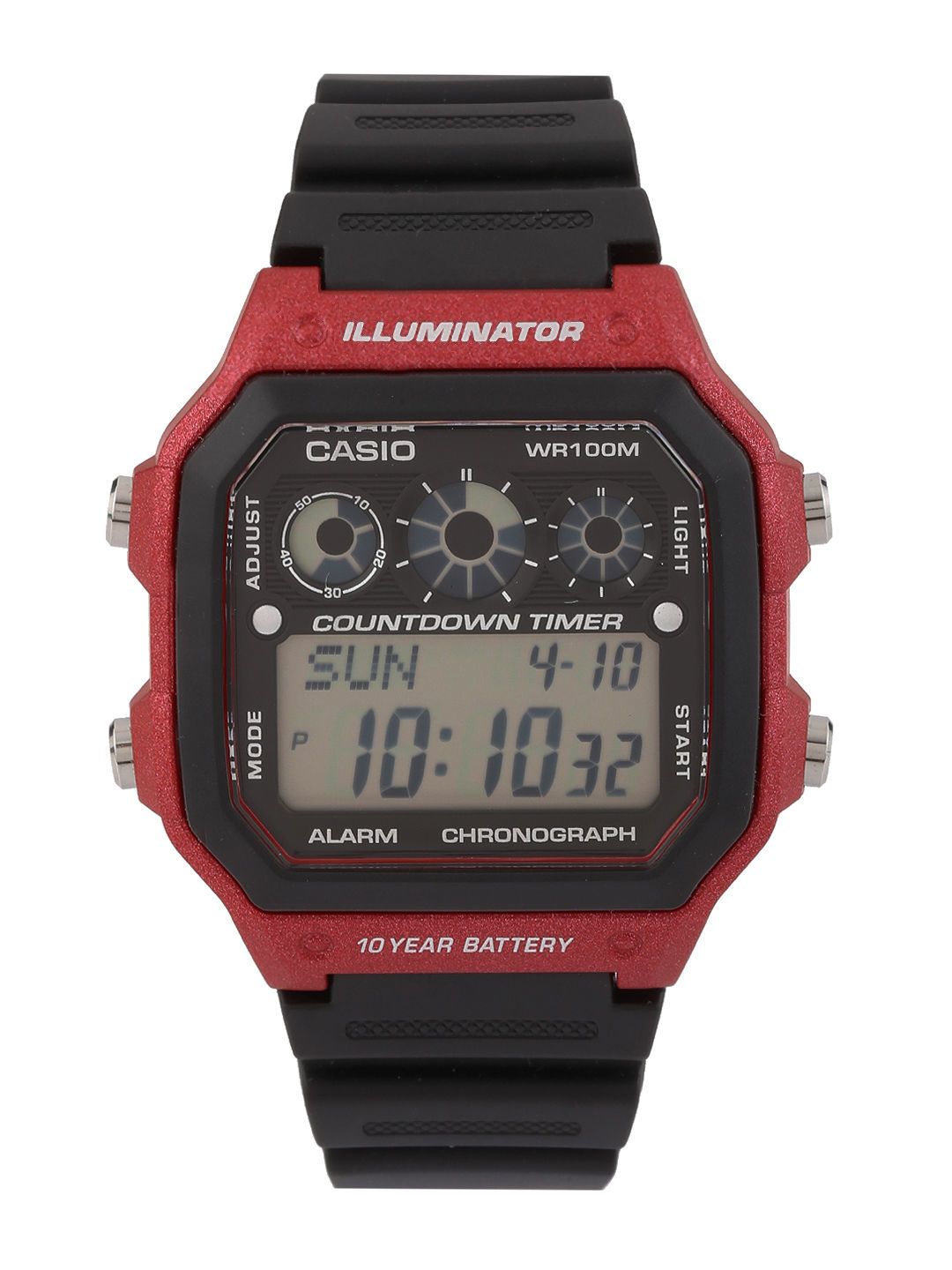 Buy Casio Youth Digital Men Black Digital watch D108 AE-1300WH