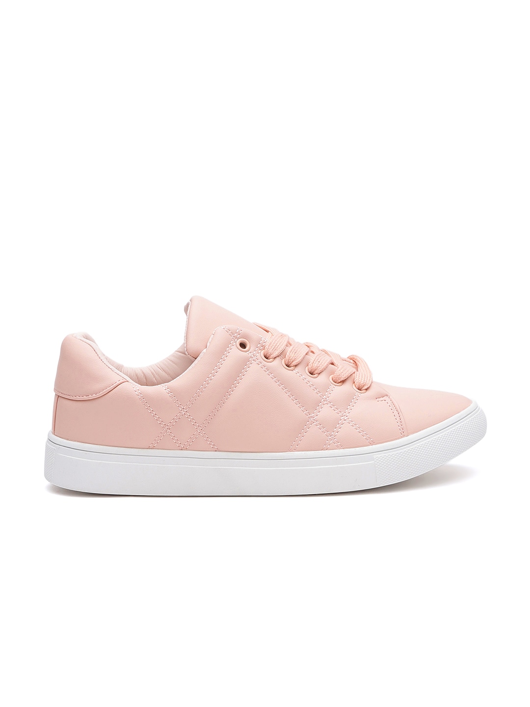 ether Women Peach-Coloured Sneakers Price in India