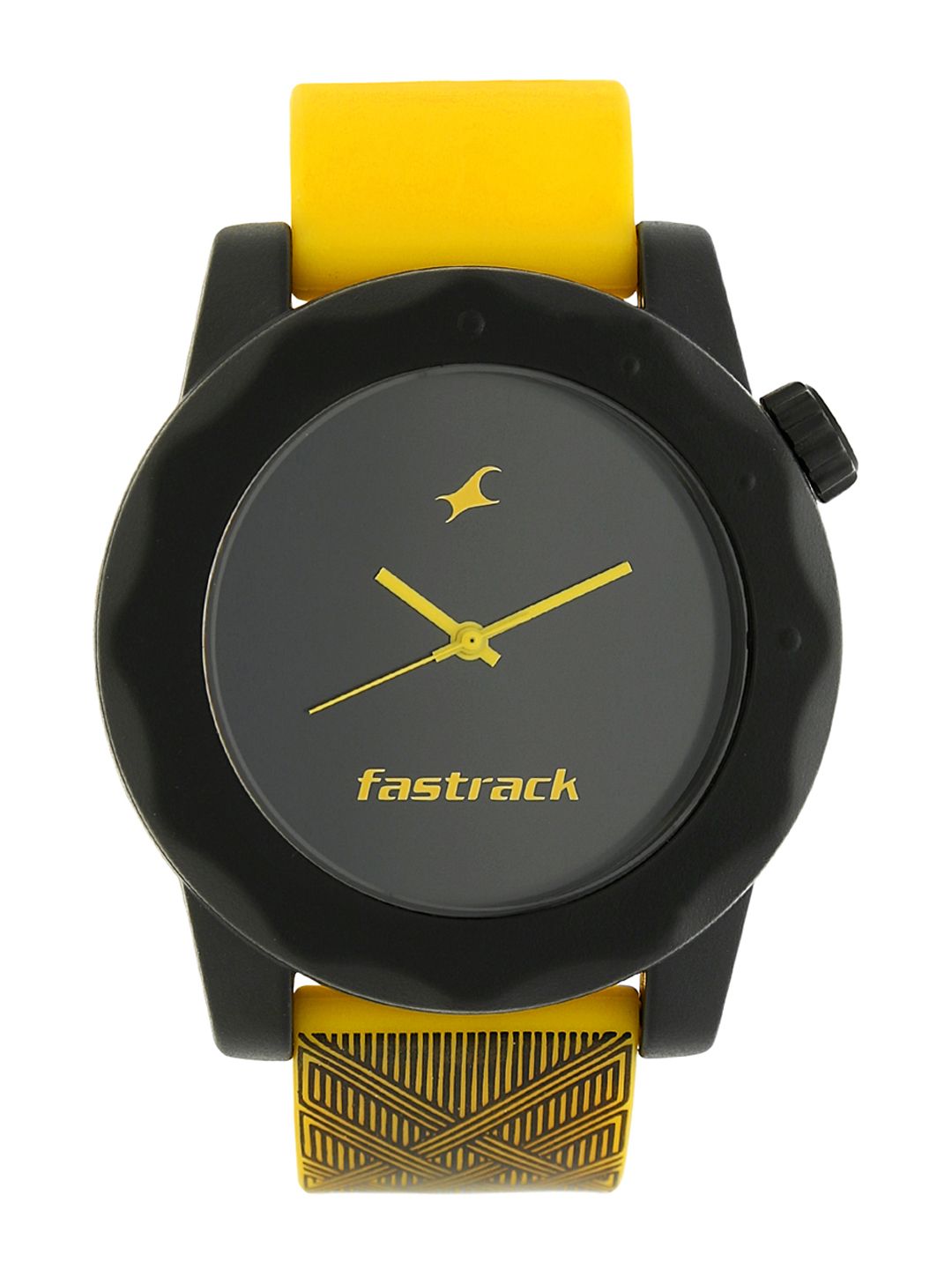 Fastrack Unisex Black Analogue Watch Price in India