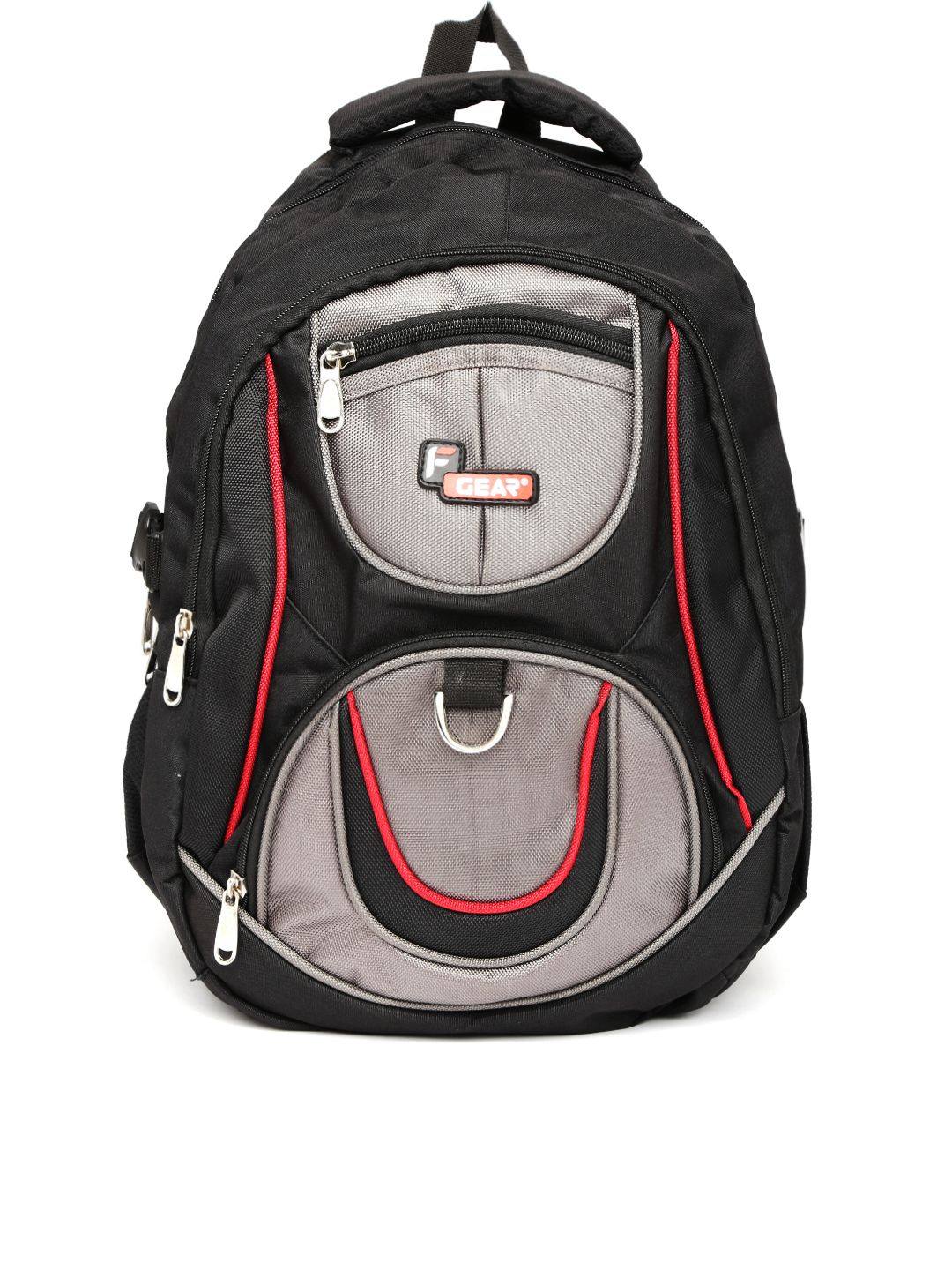 F Gear Unisex Black & Grey Axe Backpack Price in India