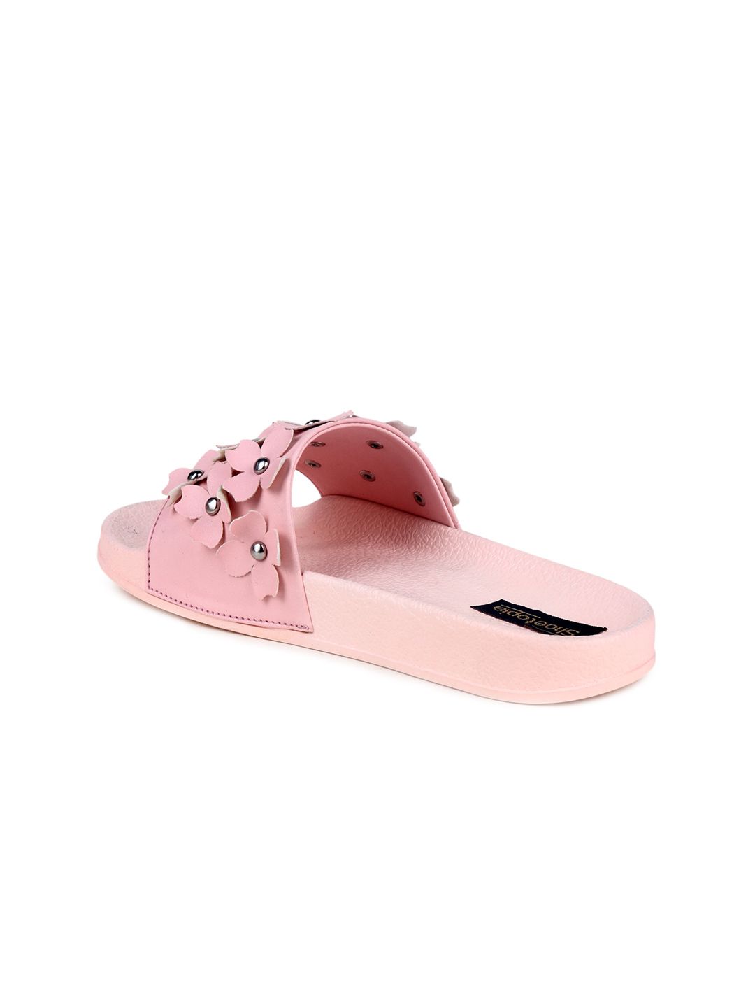 Shoetopia Women Pink Solid Open Toe Flats