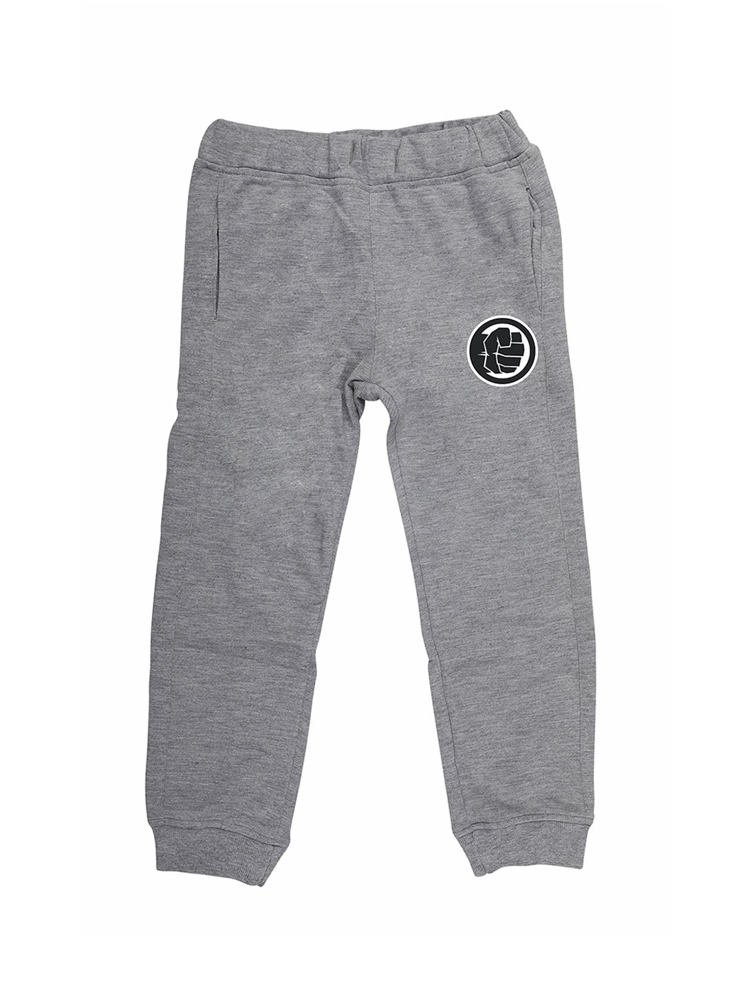 Marvel by Wear Your Mind Kids Grey Solid Joggers