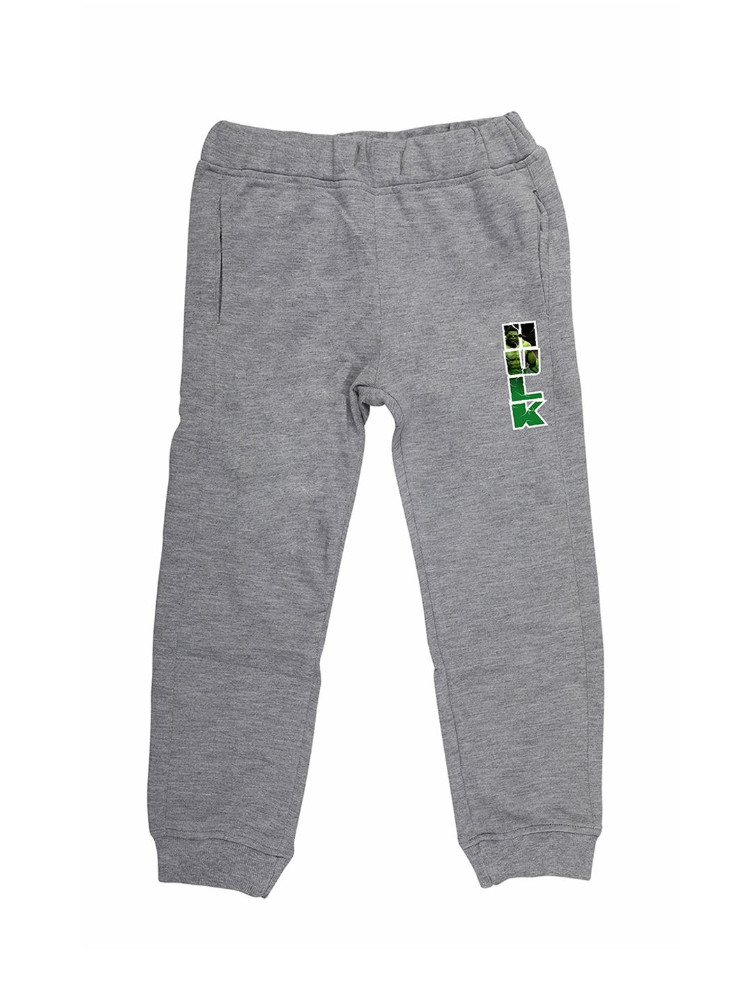 Marvel by Wear Your Mind Kids Grey Solid Joggers