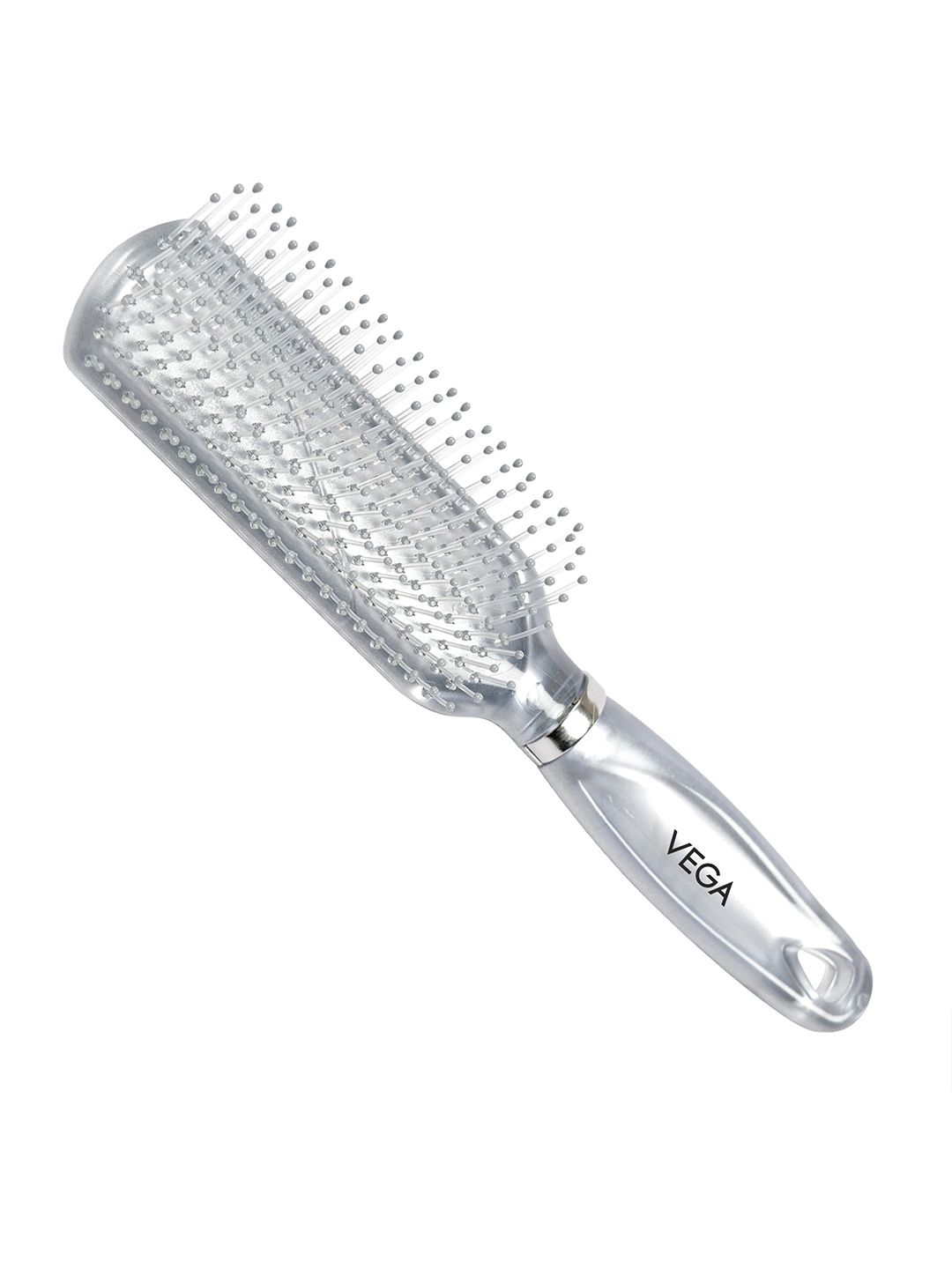 VEGA Flat Hair Brush R8-FBS - Silver