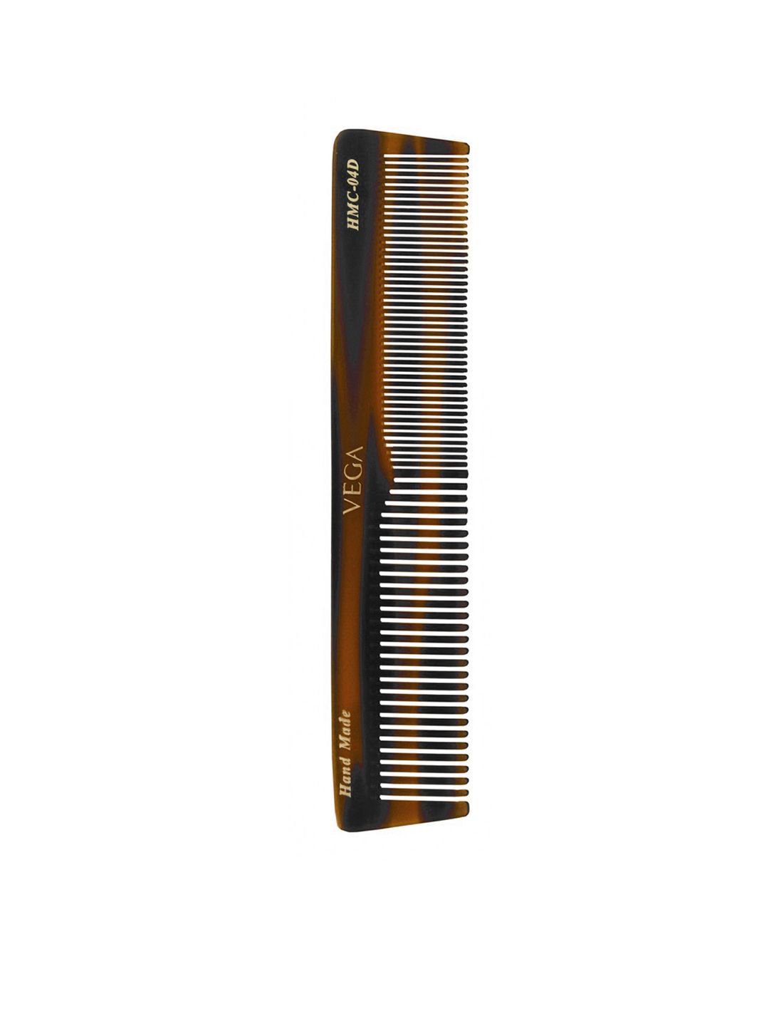 VEGA Tortoise Shell Graduated Handmade Dressing Hair Comb HMC-42D